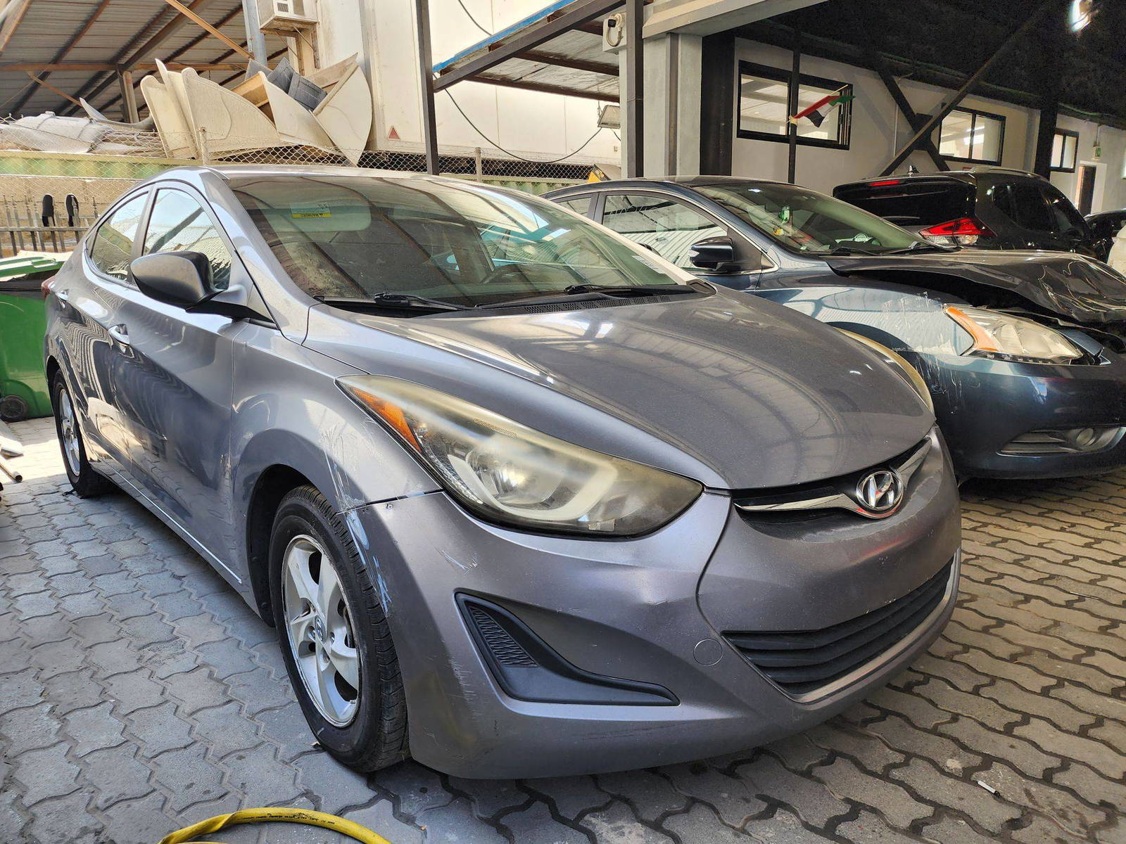 2014 HYUNDAI ELANTRA — 189172 Miles — Lot 61924 — Al Quoz - Marhaba Auctions Used Cars - Image 3