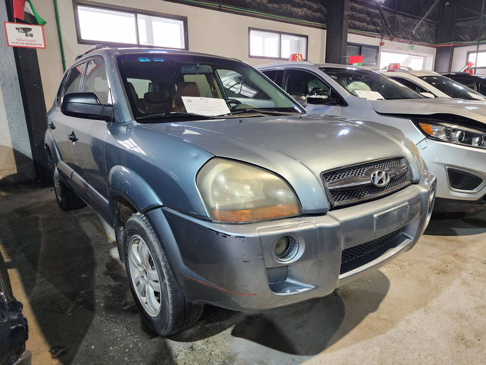 2008 HYUNDAI TUCSON — 285659 KM — Lot 787548 — Al Quoz - Marhaba Auctions Used Cars - Image 4