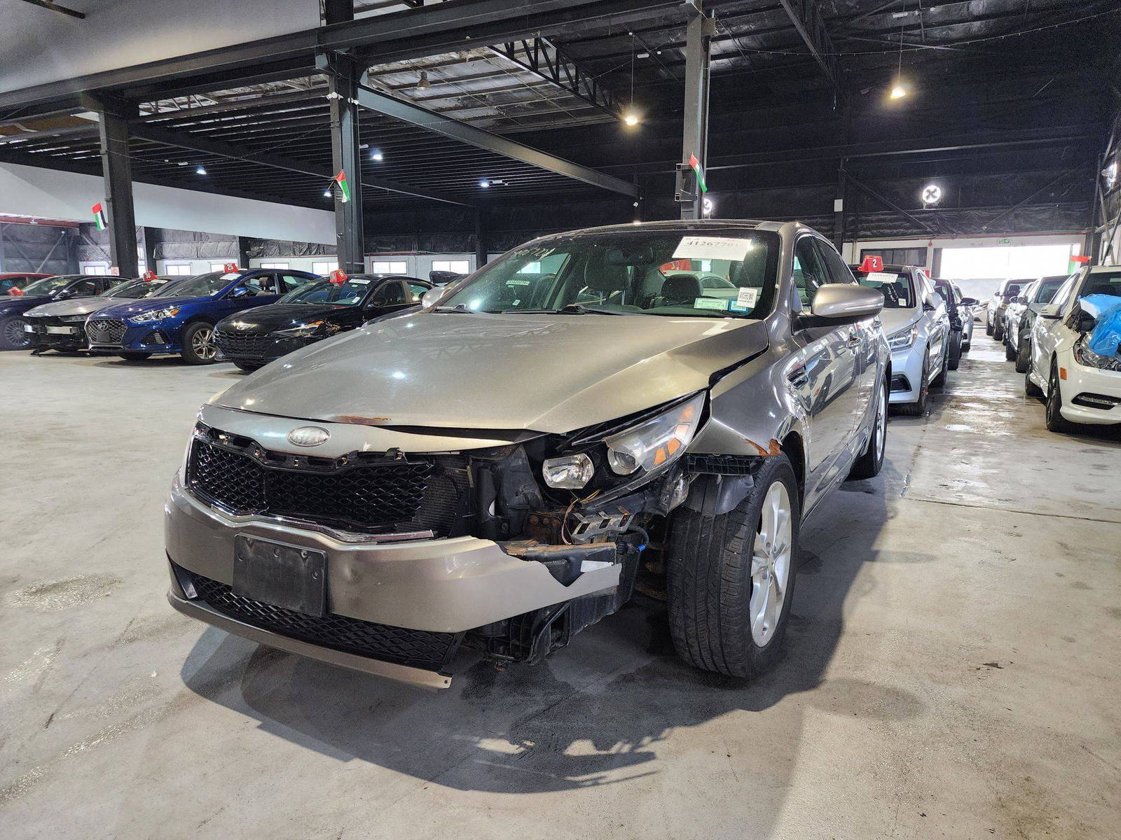 2013 KIA OPTIMA — 227946 Miles — Lot 16940 — Al Quoz - Marhaba Auctions Used Cars - Image 4