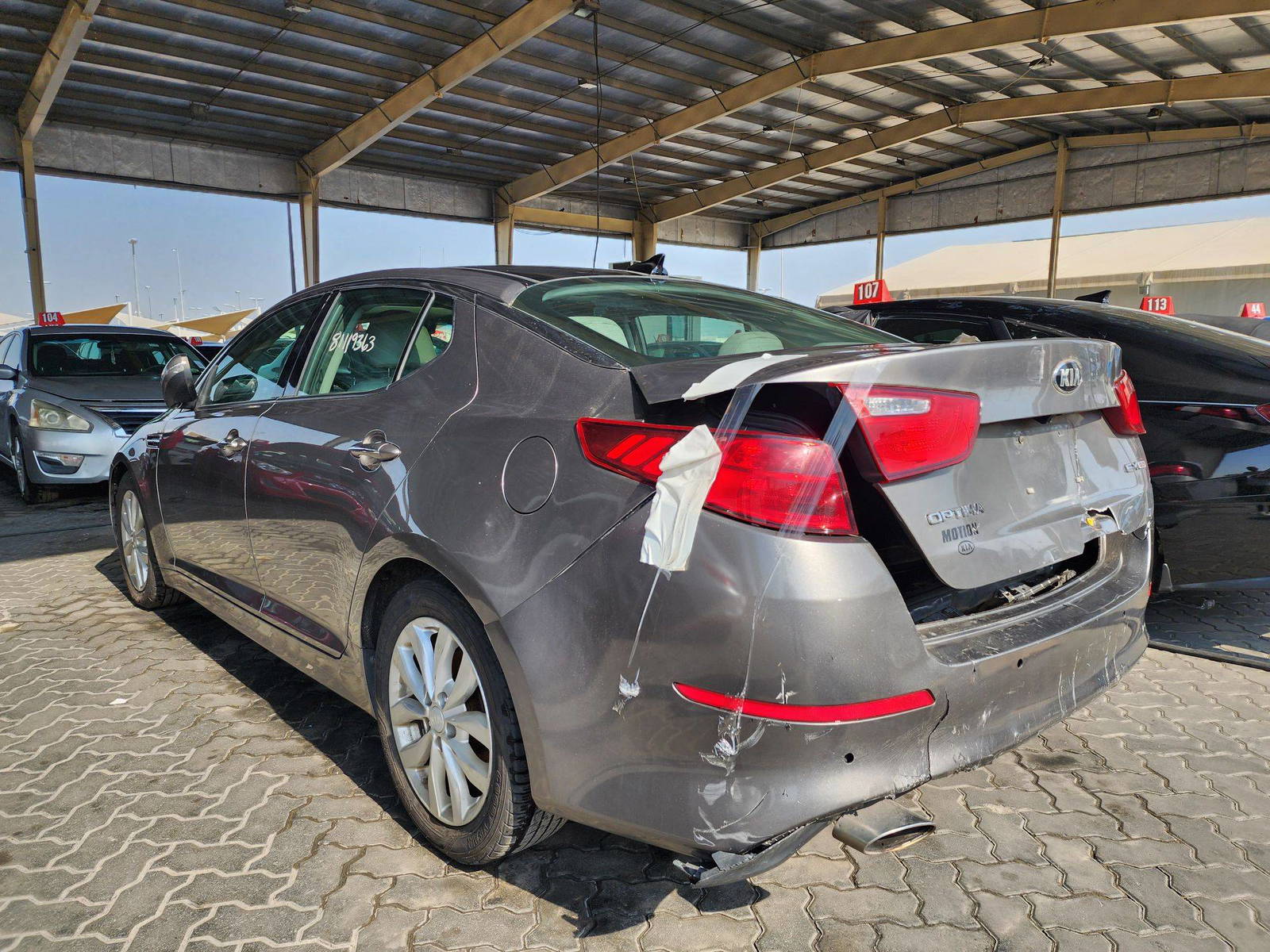 2015 KIA OPTIMA — 82405 Miles — Lot 81119363 — Souq - Marhaba Auctions Used Cars - Image 5