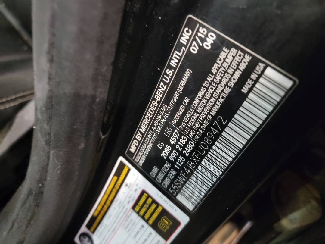 MERCEDES BENZ C300 2015 - Marhaba Auction Used Cars - Image 7