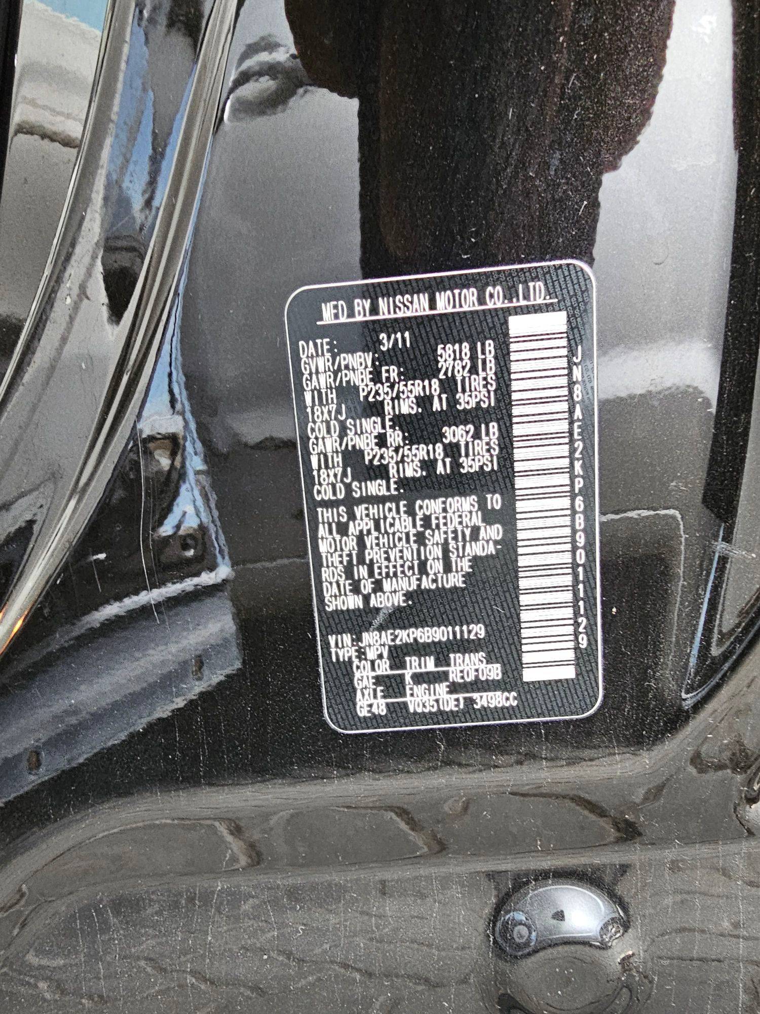 NISSAN QUEST 2011 - Marhaba Auction Used Cars - Image 9