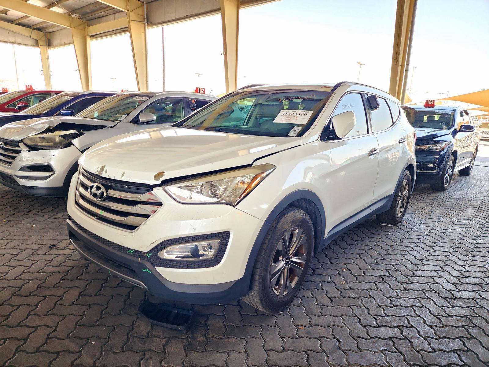 2016 HYUNDAI SANTA FE — 116086 Miles — Lot 6GG355334 — Souq - Marhaba Auctions Used Cars - Image 5