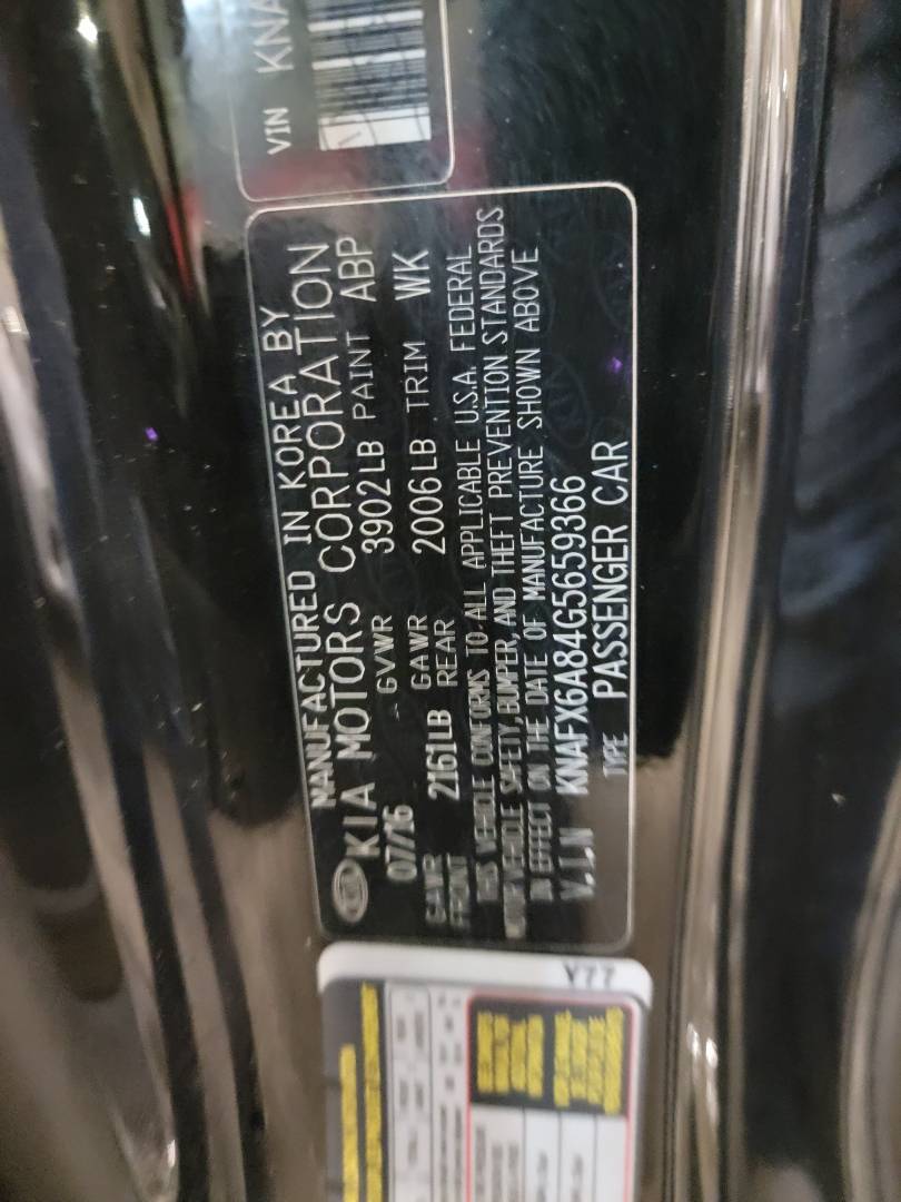 KIA FORTE 2016 - Marhaba Auction Used Cars - Image 8