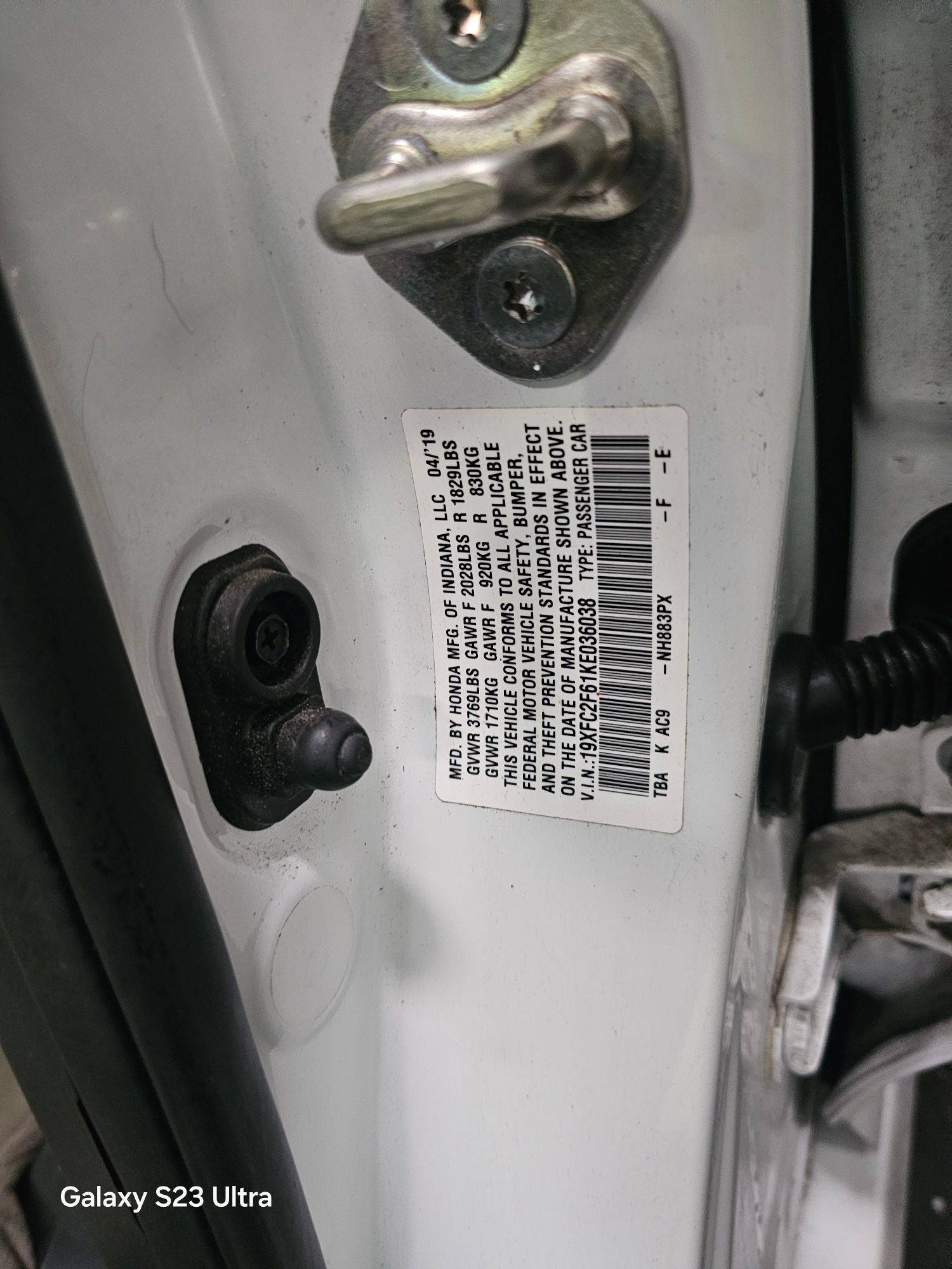 HONDA CIVIC 2019 - Marhaba Auction Used Cars - Image 10