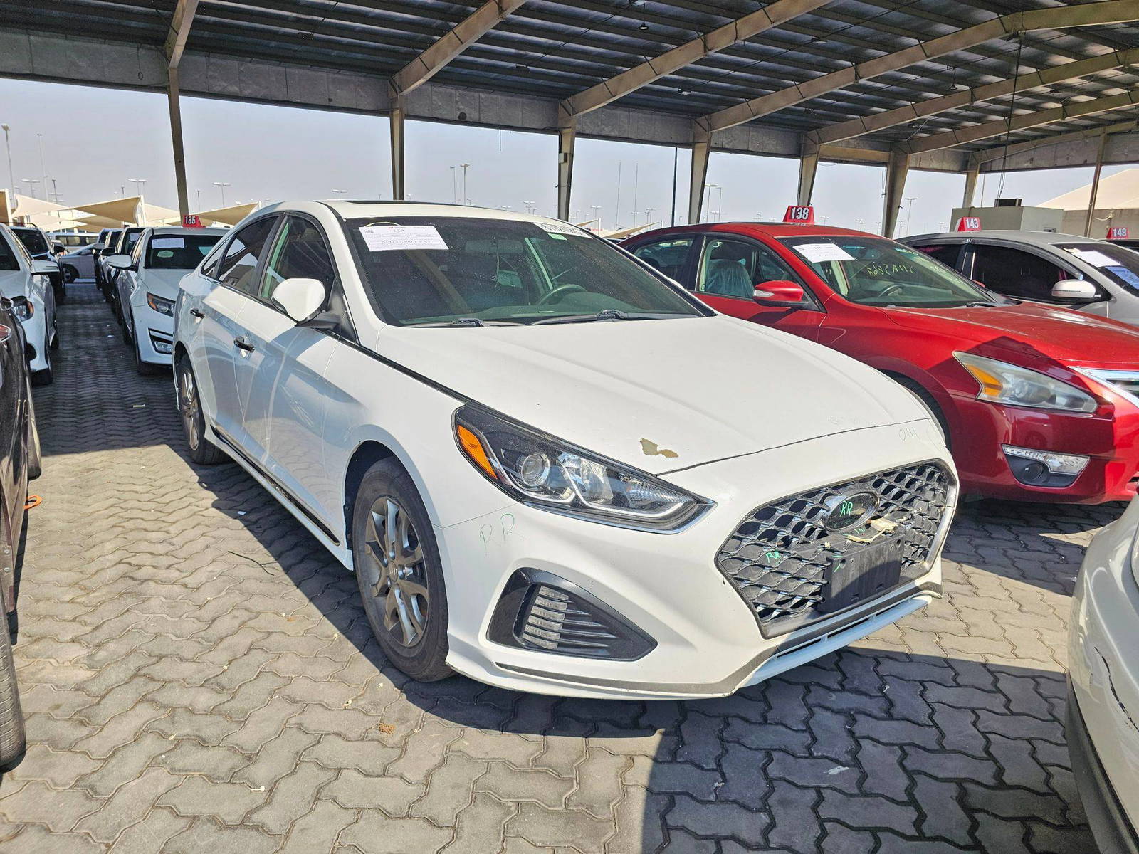 2018 HYUNDAI SONATA SPORT — 127343 KM — Lot 61824045 — Main - Marhaba Auctions Used Cars - Image 5