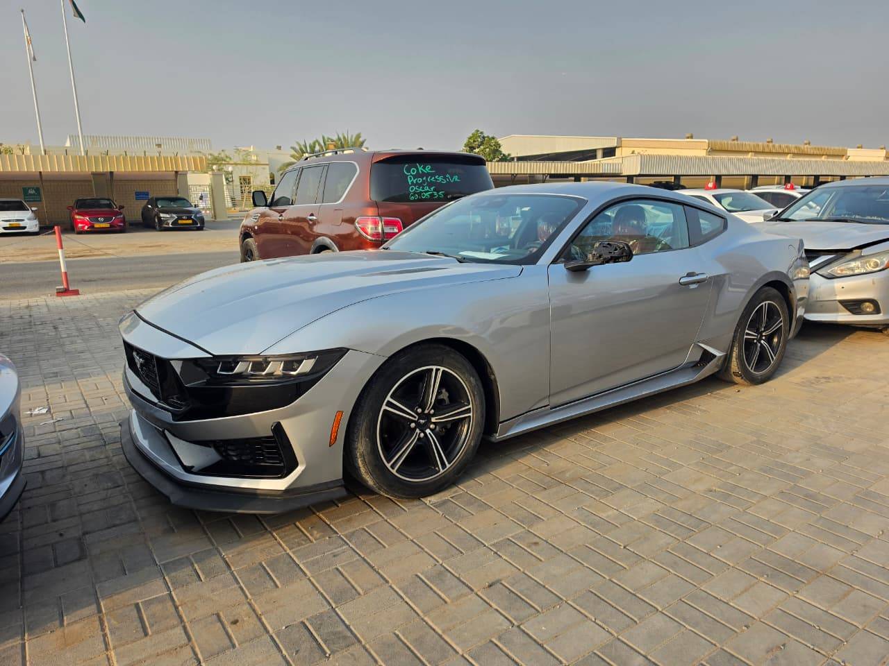 2024 FORD MUSTANG — sold — 33064 Miles — Lot H7R5115190 — Oman Yard - Marhaba Auctions Used Cars - Image 2