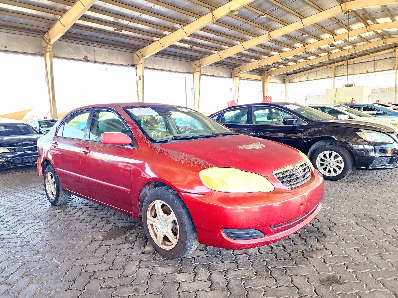 2007 TOYOTA COROLLA — 232022 Miles — Lot 7Z873553 — Souq - Marhaba Auctions Used Cars - Image 4