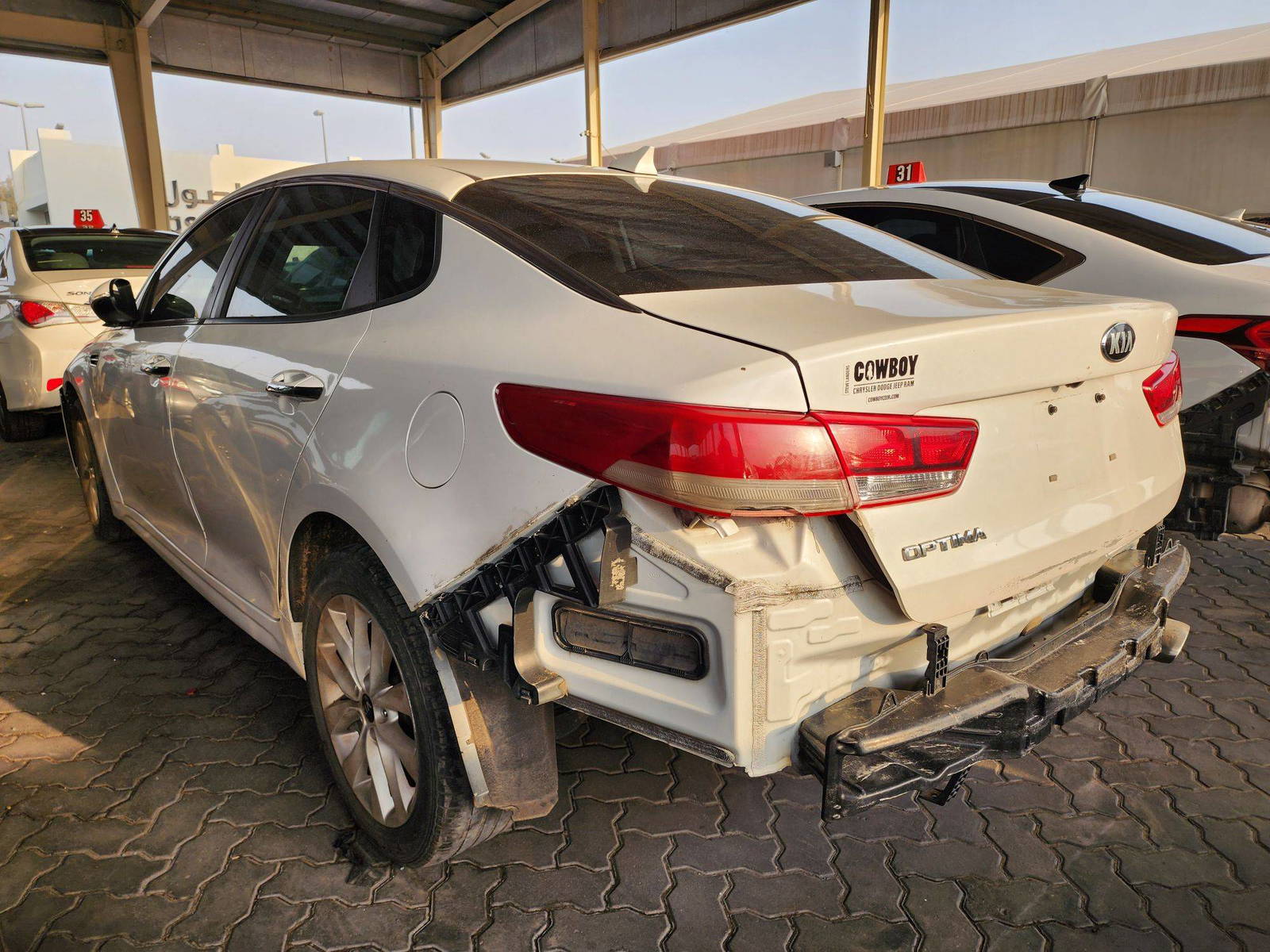 2016 KIA OPTIMA — 205728 Miles — Lot 38965141 — Main - Marhaba Auctions Used Cars - Image 3