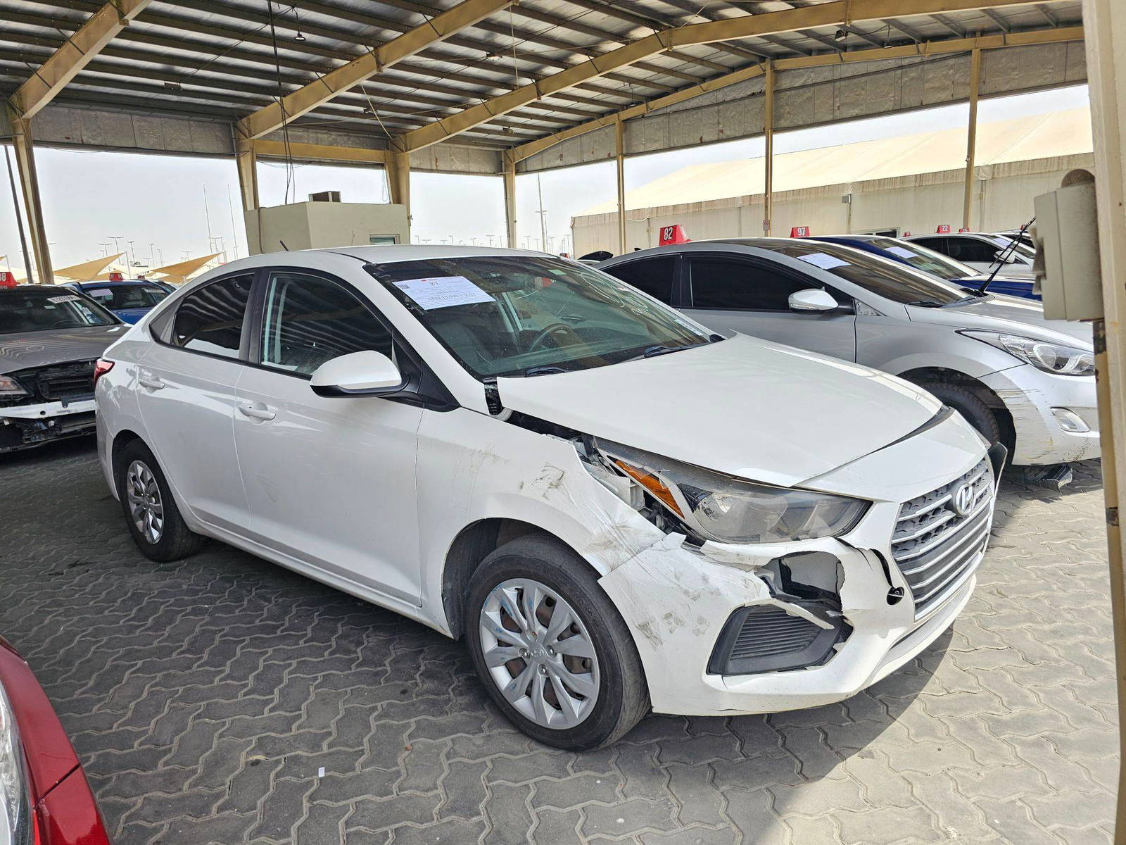 2019 HYUNDAI ACCENT — 143897 Miles — Lot E052457 — Main - Marhaba Auctions Used Cars - Image 4