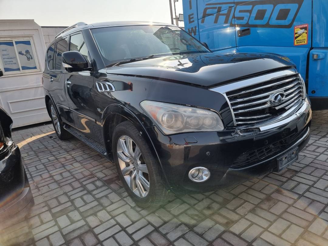 2014 INFINITI QX80 — 197386 Miles — Lot 9069249 — Ind. 12 - Marhaba Auctions Used Cars - Image 4