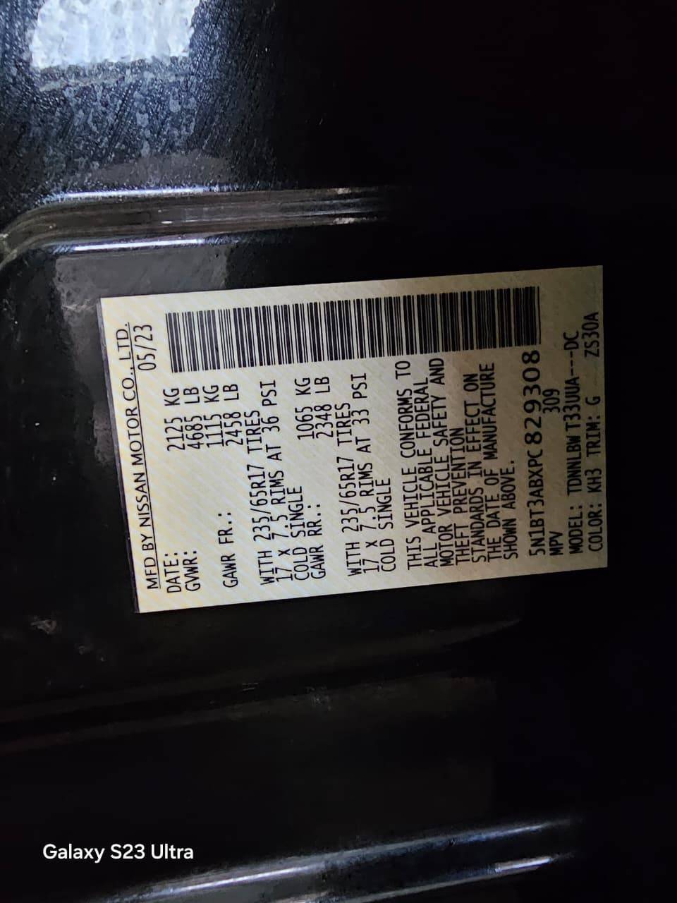 NISSAN ROGUE 2023 - Marhaba Auction Used Cars - Image 9