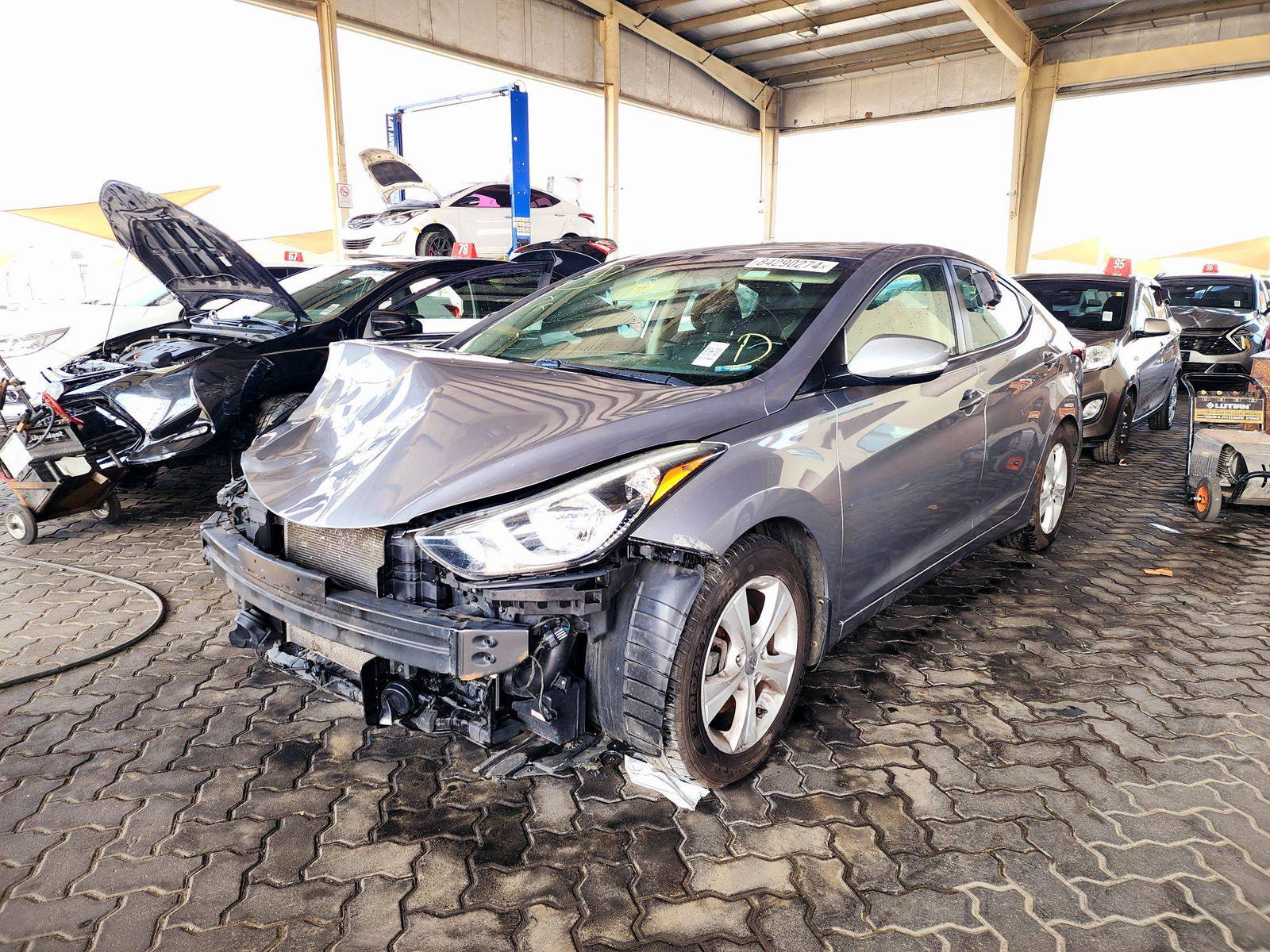 2016 HYUNDAI ELANTRA — 238585 Miles — Lot 84290274 — Souq - Marhaba Auctions Used Cars - Image 5
