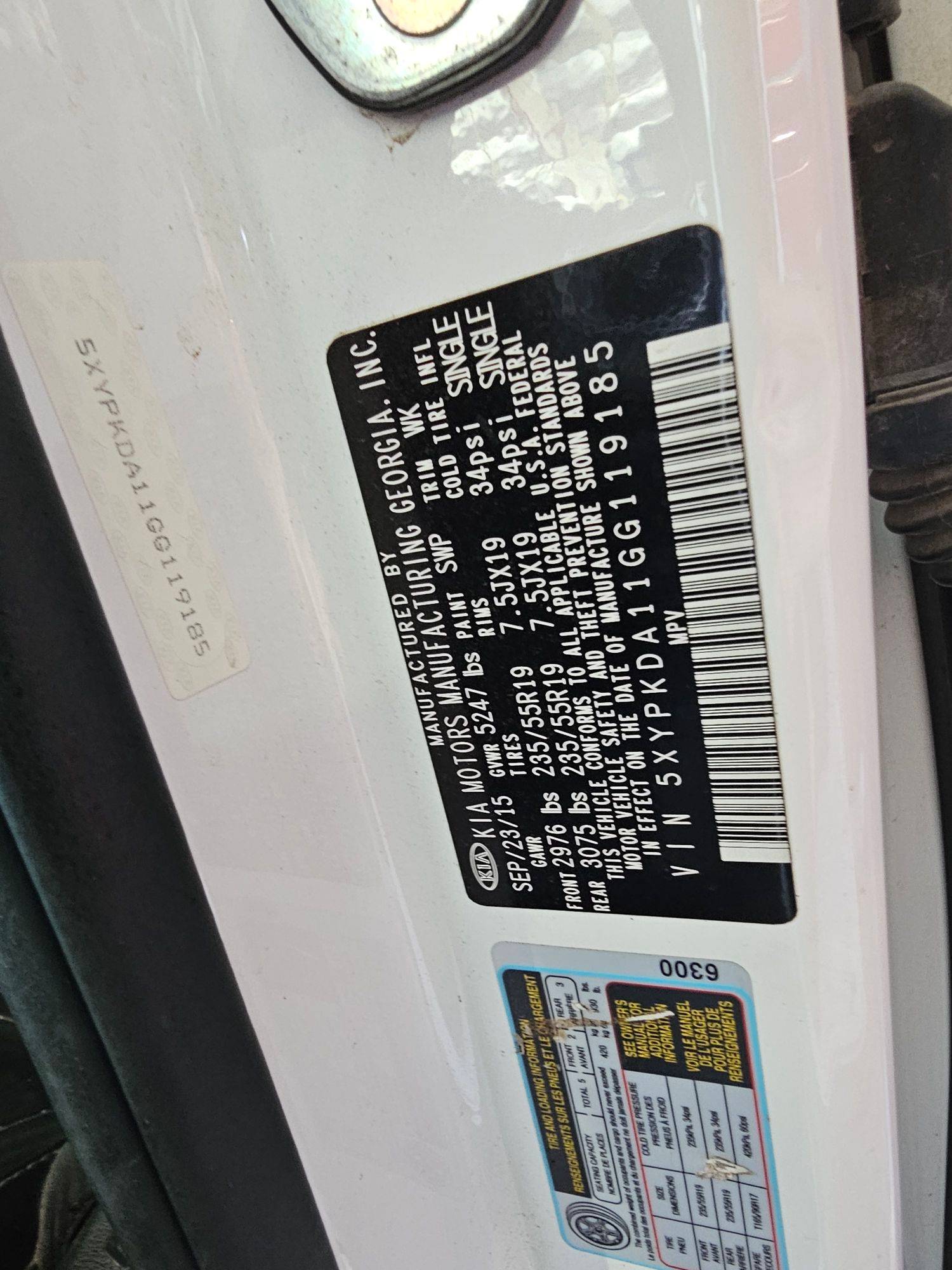 KIA SORENTO 2016 - Marhaba Auction Used Cars - Image 10