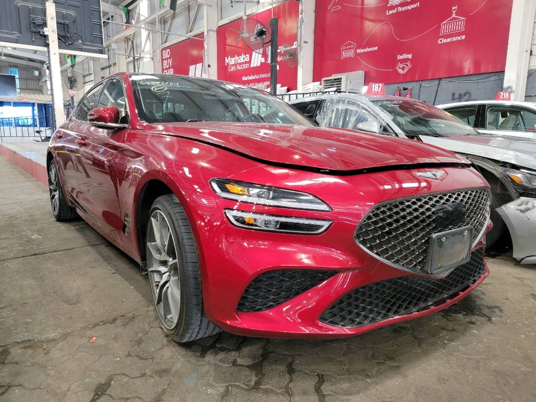 2022 GENESIS G70 — 38553 Miles — Lot 100659 — Main - Marhaba Auctions Used Cars - Image 3