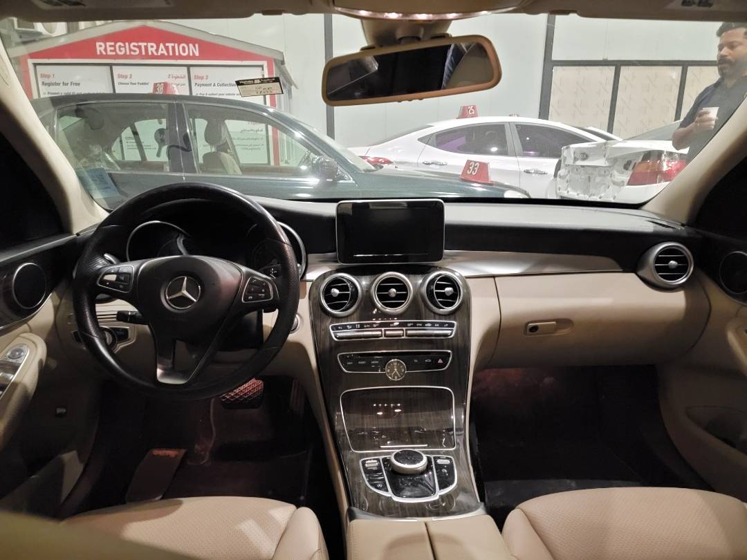 2017 MERCEDES BENZ C300 — 78022 KM — Lot HU222032 — Main - Marhaba Auctions Used Cars - Image 7