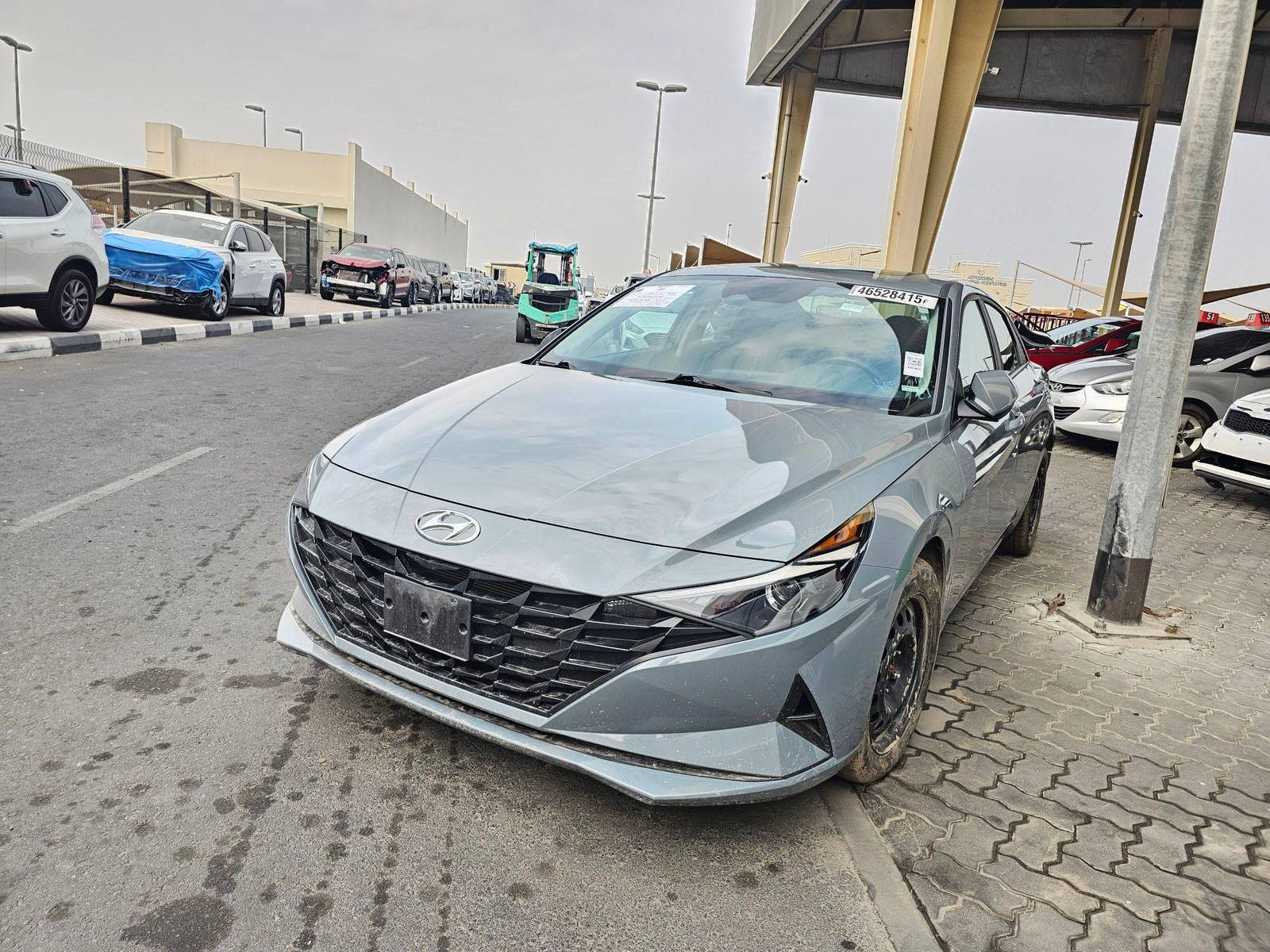 2022 HYUNDAI ELANTRA — 57788 KM — Lot 46528415 — Main - Marhaba Auctions Used Cars - Image 3