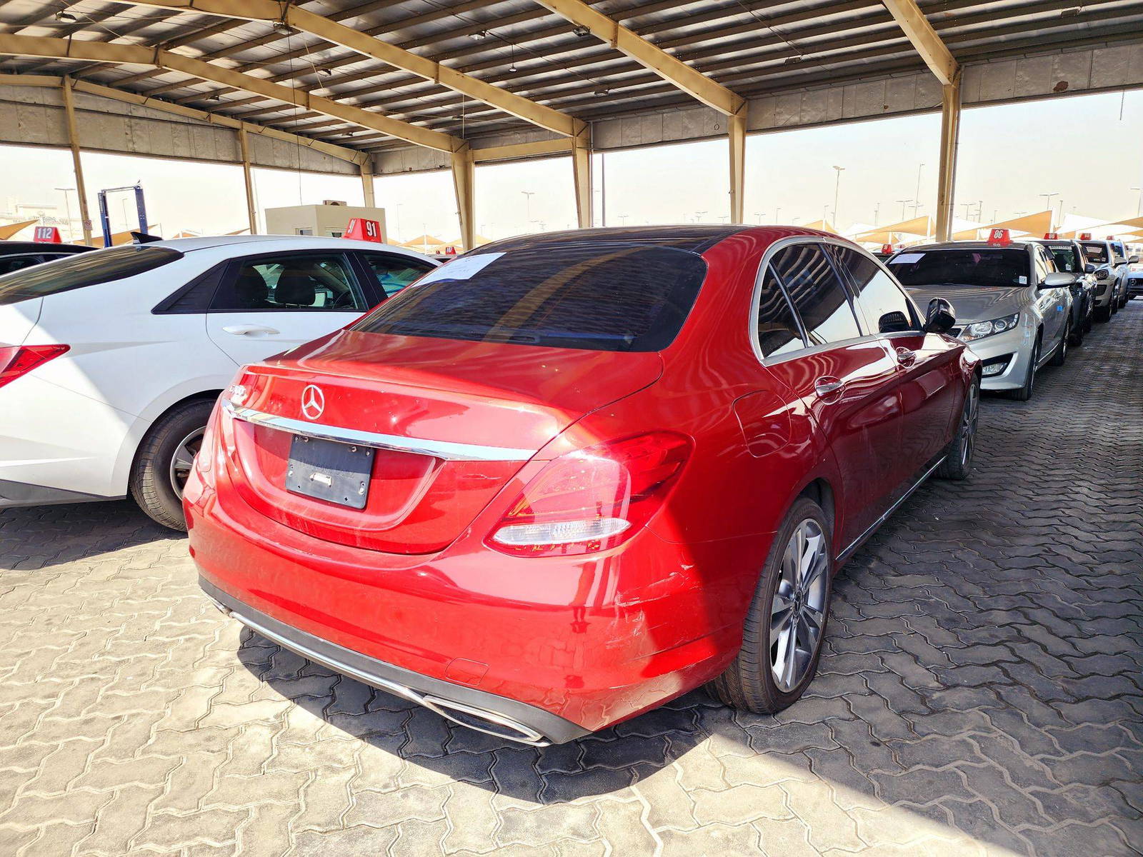 2018 MERCEDES BENZ C300 — 134006 Miles — Lot 215487 — Souq - Marhaba Auctions Used Cars - Image 4
