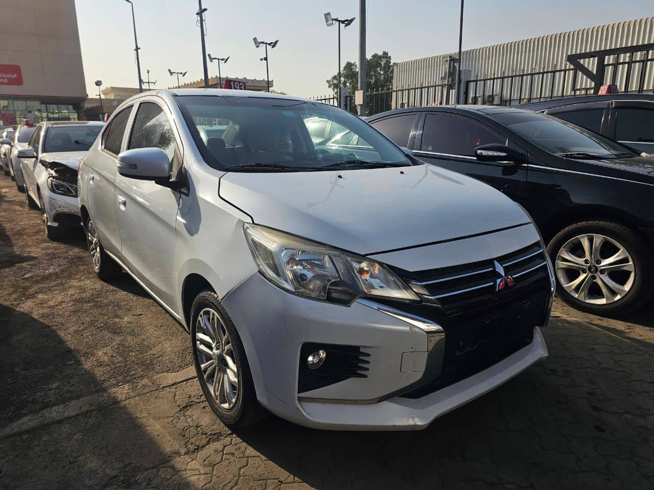 2021 MITSUBISHI ATTRAGE — 155965 KM — Lot MH005518 — Main - Marhaba Auctions Used Cars - Image 2
