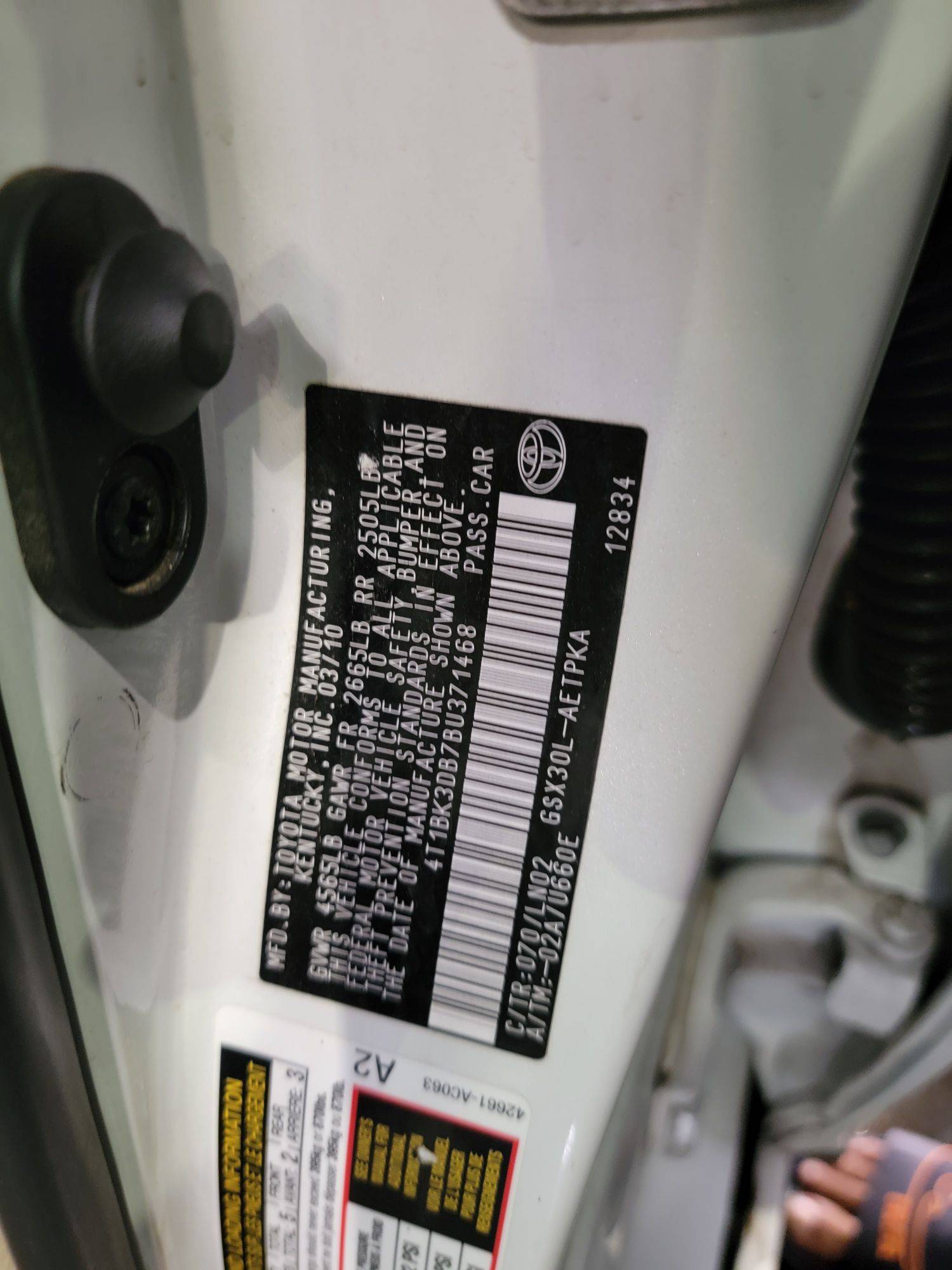 TOYOTA AVALON 2011 - Marhaba Auction Used Cars - Image 10