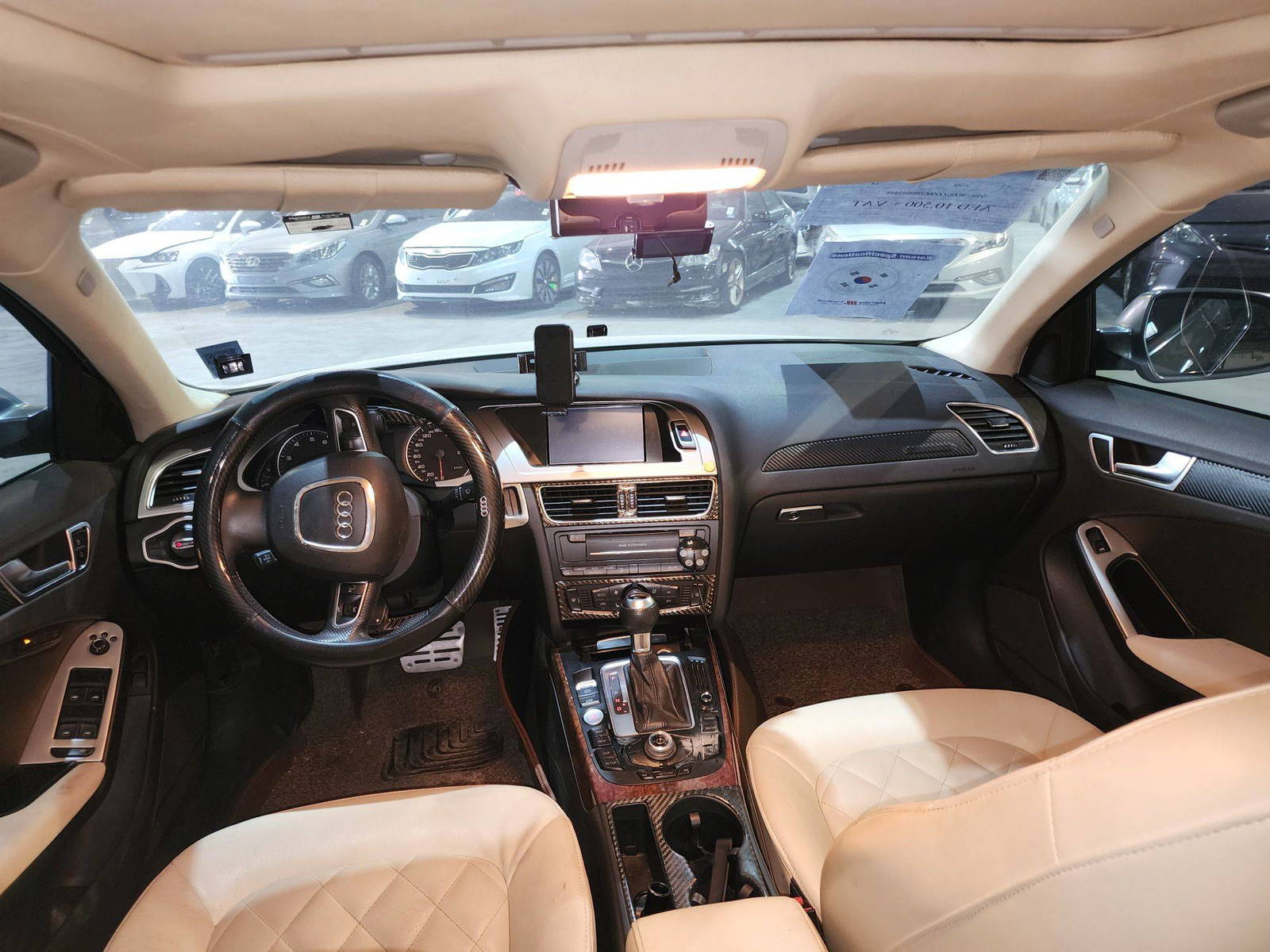 2011 AUDI A4 — 262603 KM — Lot 052448 — Al Quoz - Marhaba Auctions Used Cars - Image 8
