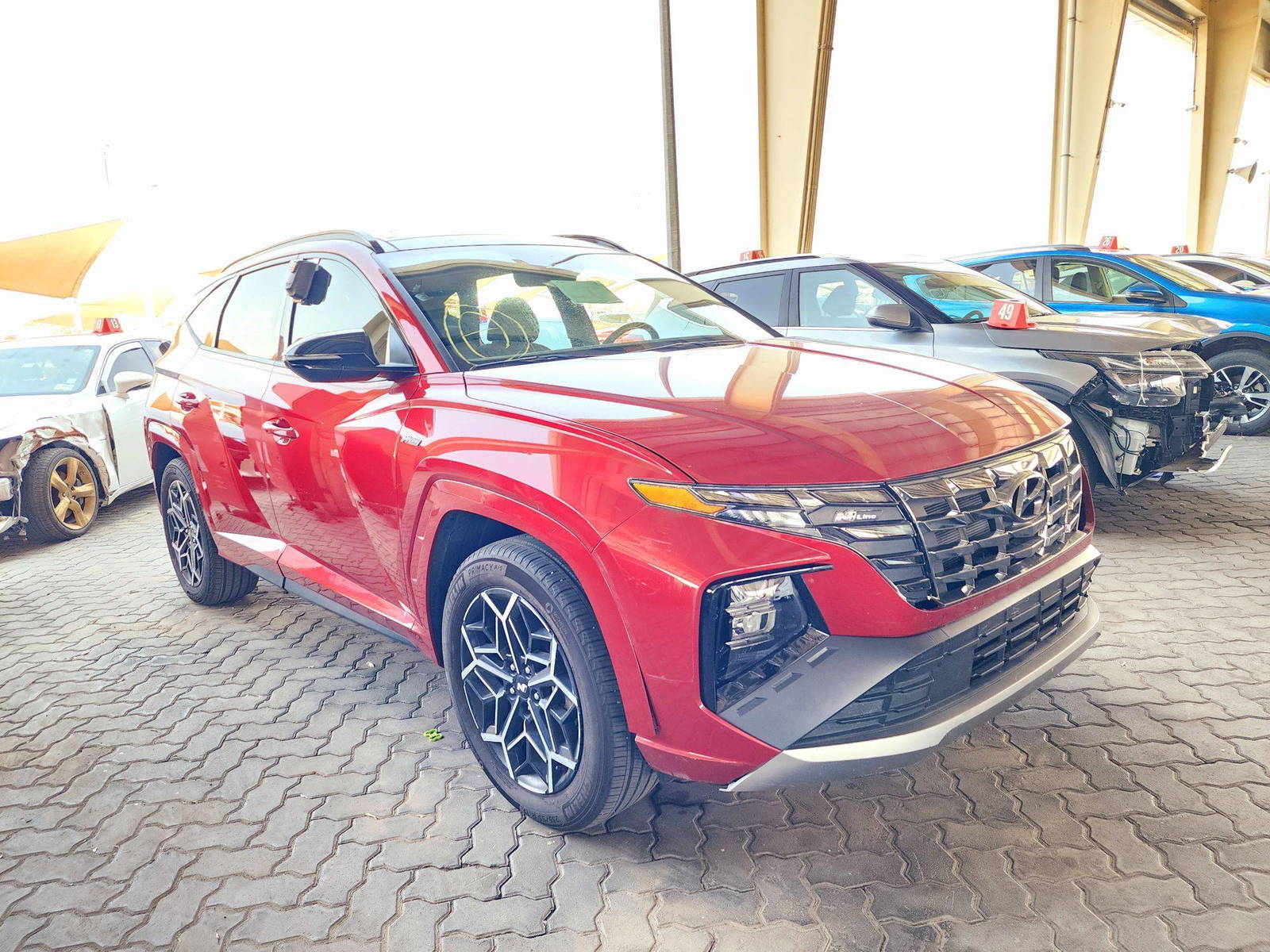 2023 HYUNDAI TUCSON — 10808 Miles — Lot 83620984 — Al Surrah - Marhaba Auctions Used Cars - Image 5