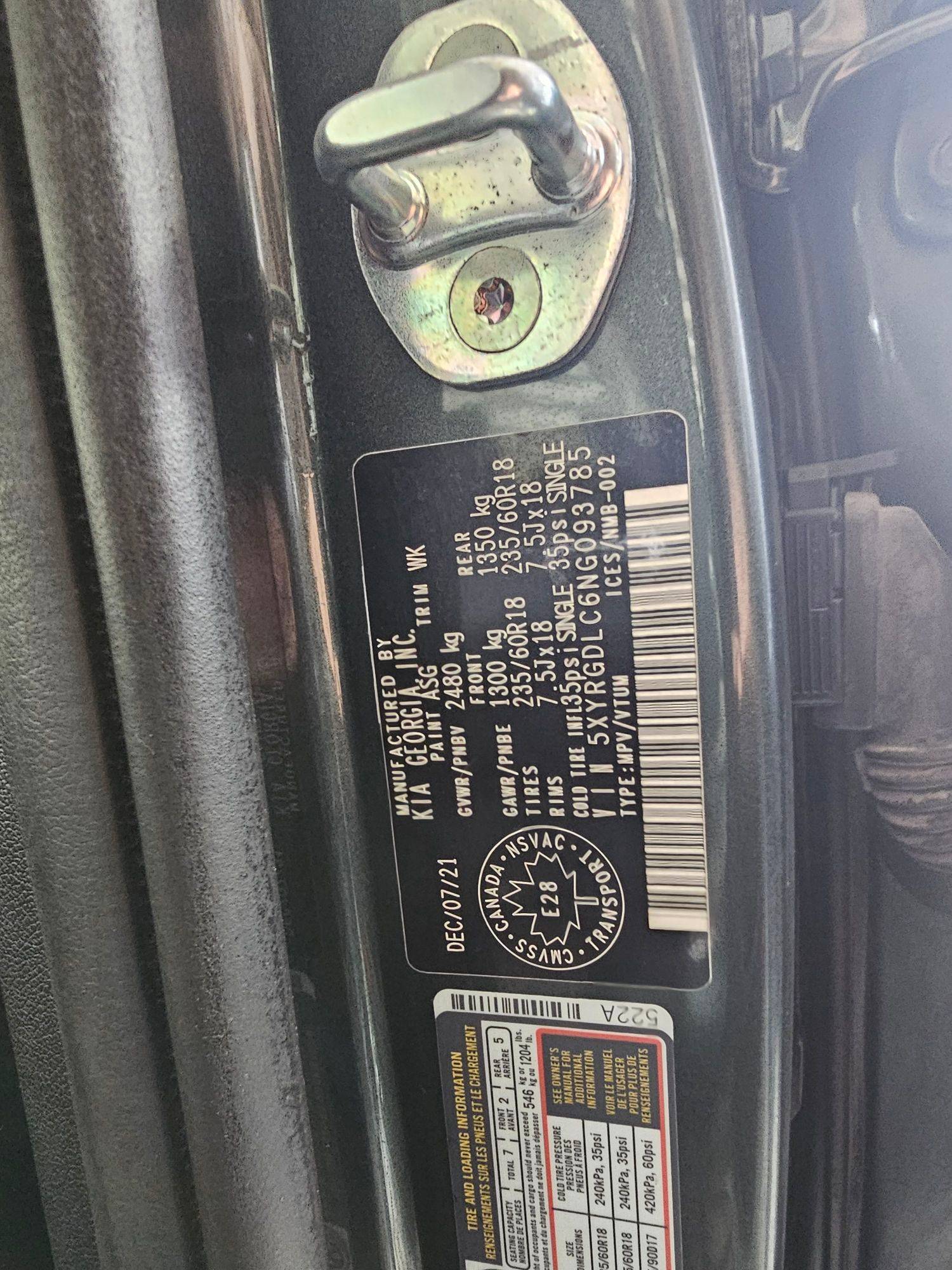2022 KIA SORENTO — 99815 KM — Lot 68543534 — Souq - Marhaba Auctions Used Cars - Image 9