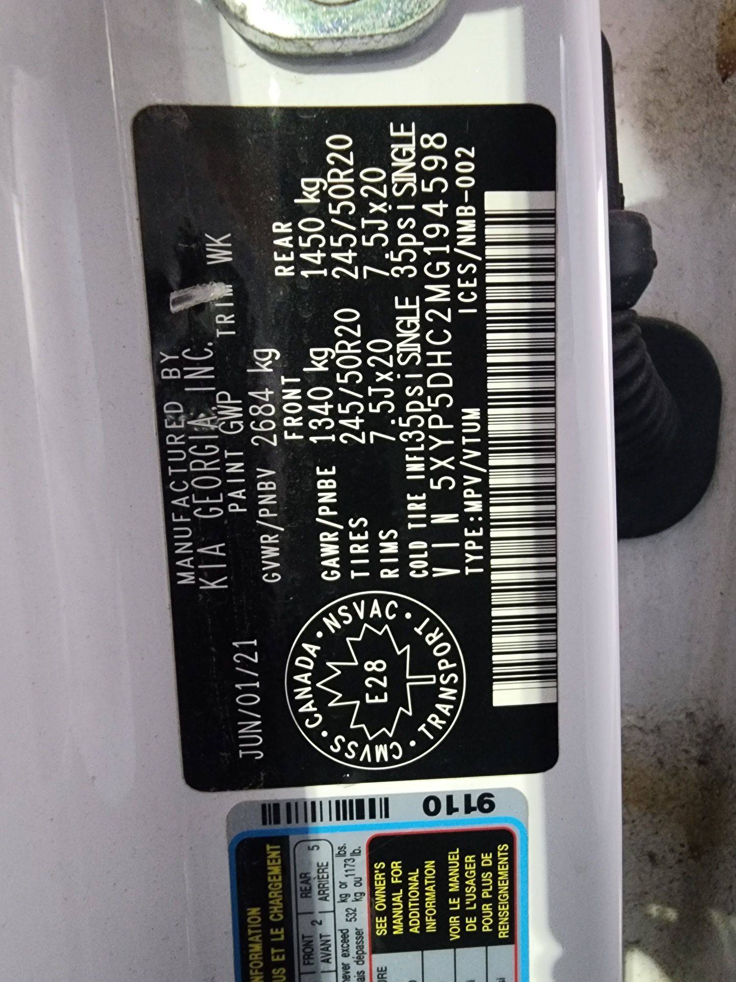 KIA TELLURIDE 2021 - Marhaba Auction Used Cars - Image 11