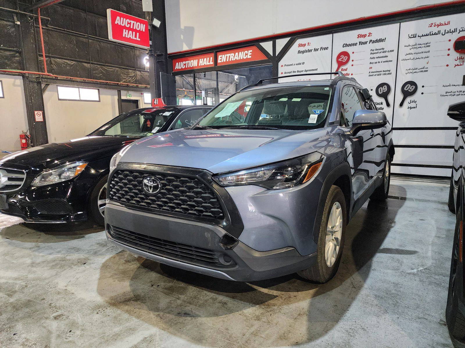 2022 TOYOTA COROLLA CROSS LE — 40201 Miles — Lot NV004261 — Main - Marhaba Auctions Used Cars - Image 3