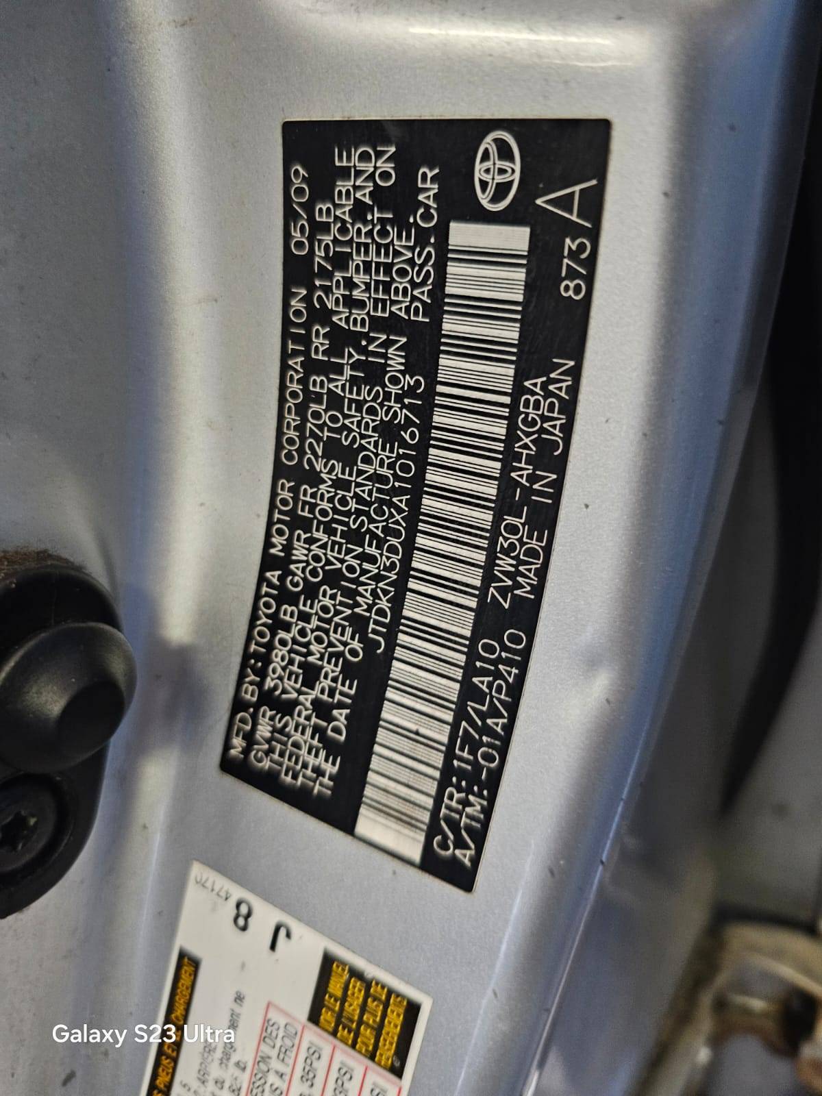 TOYOTA PRIUS 2010 - Marhaba Auction Used Cars - Image 10