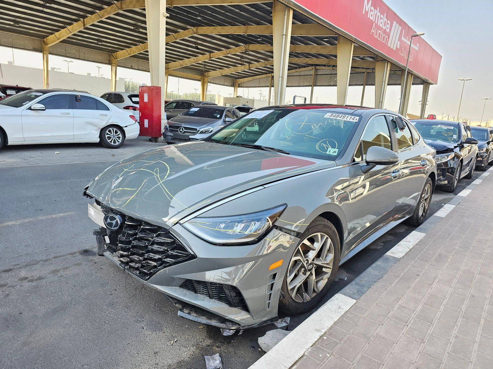 2021 HYUNDAI SONATA — 17737 Miles — Lot MH120227 — Souq - Marhaba Auctions Used Cars - Image 4