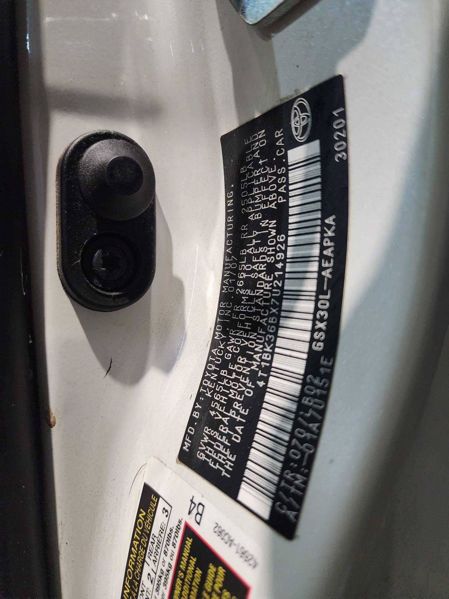 TOYOTA AVALON 2007 - Marhaba Auction Used Cars - Image 11