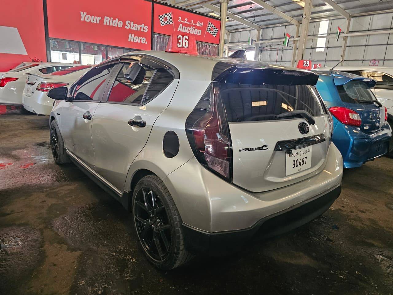 2017 TOYOTA PRIUS C — 127694 Miles — Lot 3XH1598075 — Main - Marhaba Auctions Used Cars - Image 3