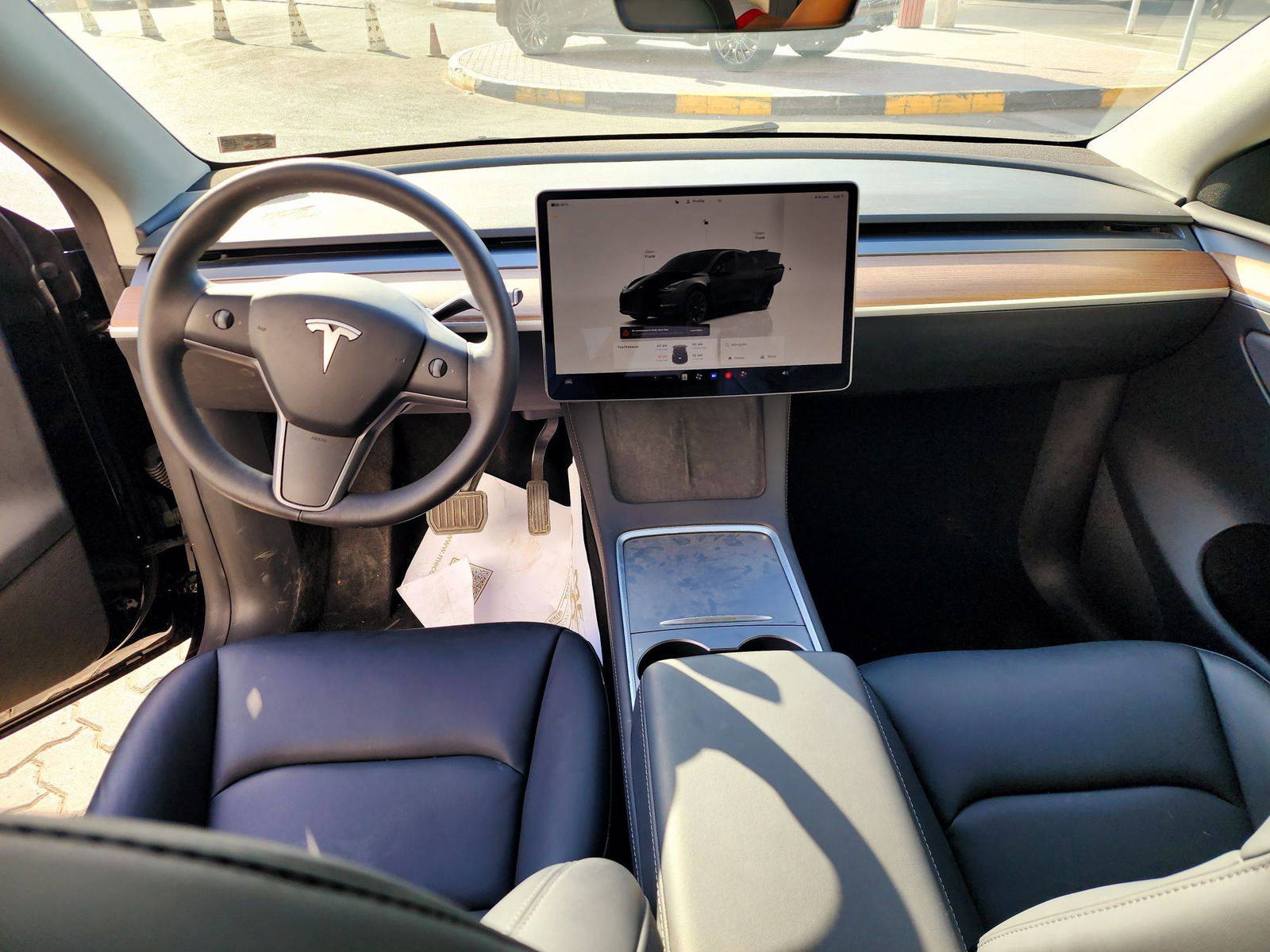 2024 TESLA MODEL Y — 15585 KM — Lot F130158 — Souq - Marhaba Auctions Used Cars - Image 7