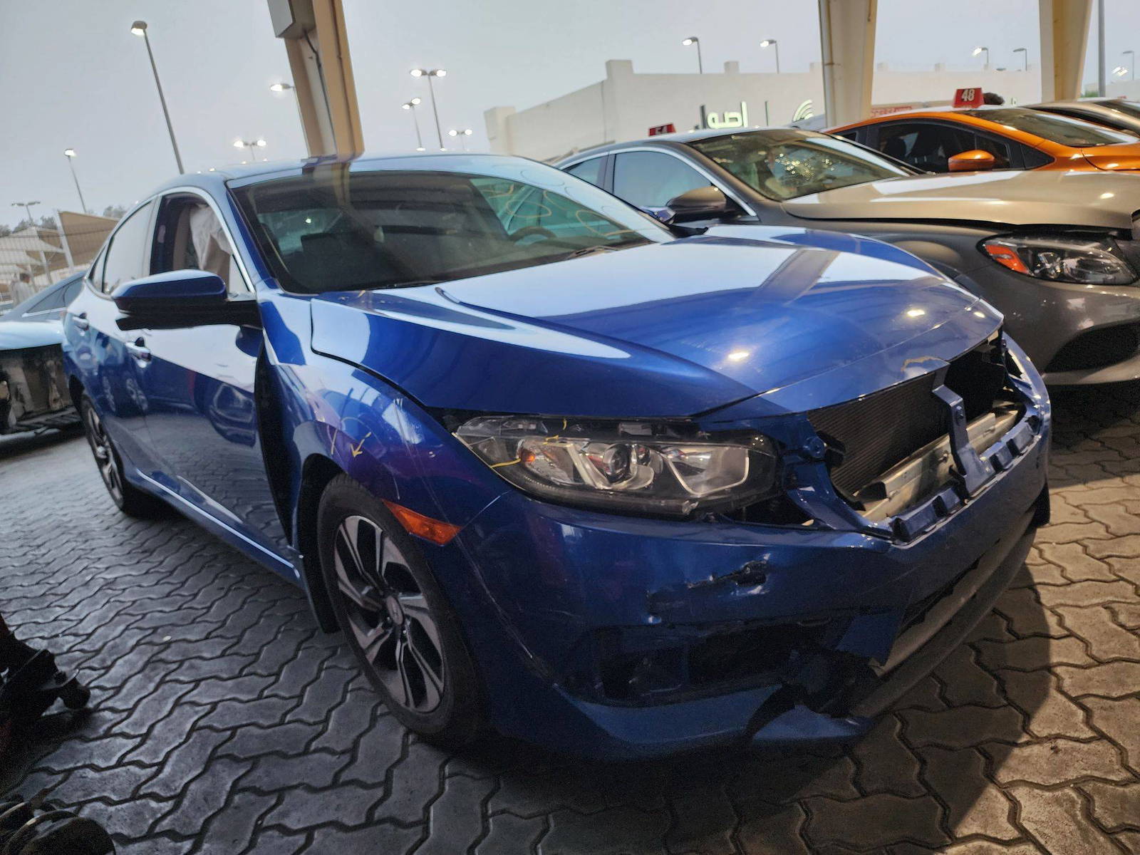 2016 HONDA CIVIC — 63360 KM — Lot 033305 — Ind. 12 - Marhaba Auctions Used Cars - Image 8