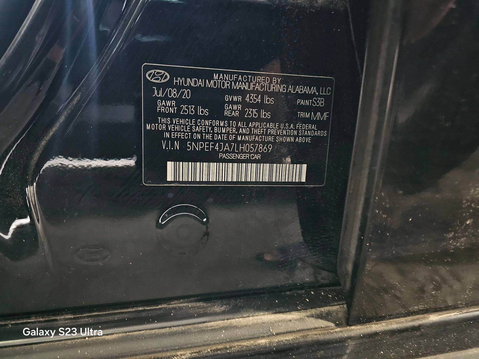 HYUNDAI SONATA 2020 - Marhaba Auction Used Cars - Image 11