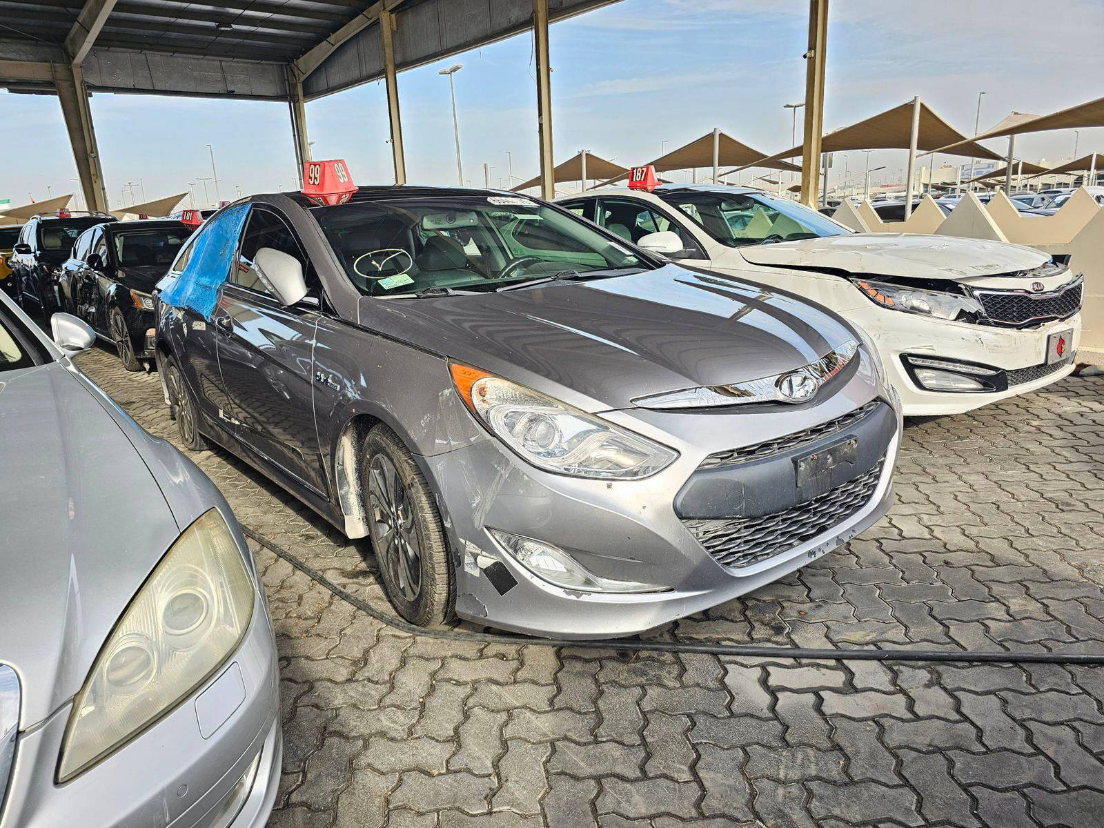 2013 HYUNDAI SONATA — 180391 Miles — Lot A050696 — Souq - Marhaba Auctions Used Cars - Image 3