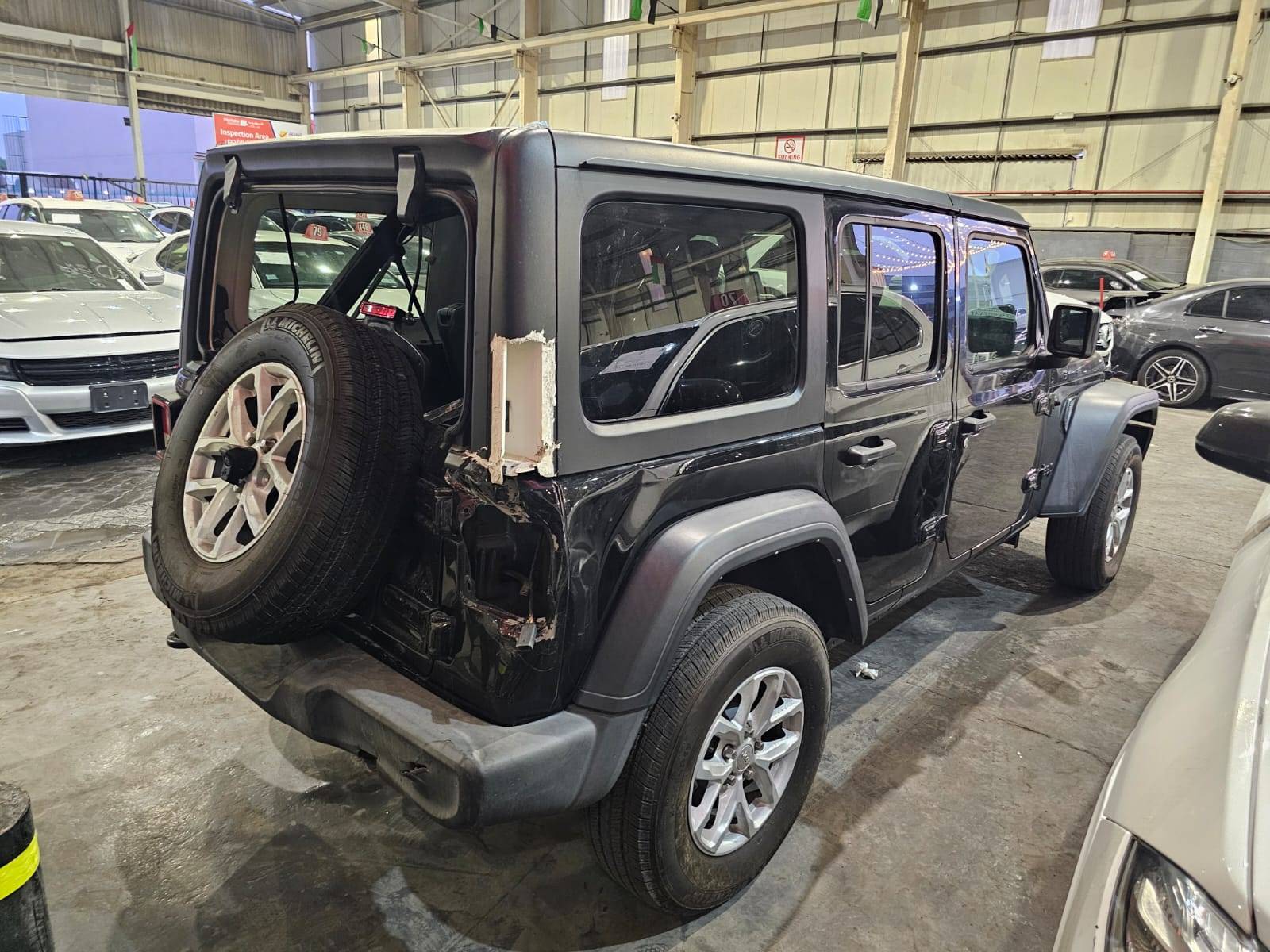 2023 JEEP WRANGLER — sold — 37767 Miles — Lot 91200565 — Main - Marhaba Auctions Used Cars - Image 5