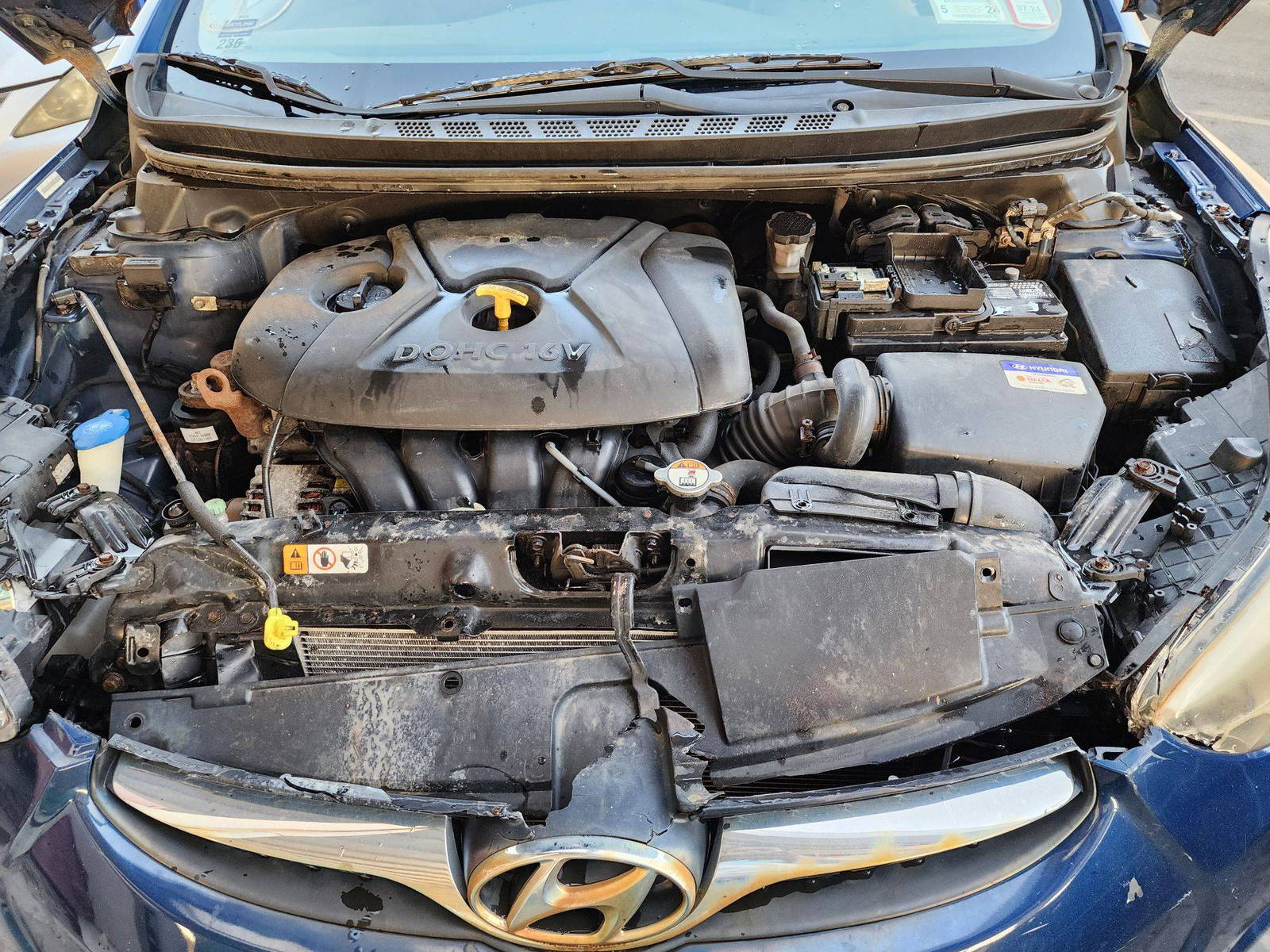 2013 HYUNDAI ELANTRA — 111005 Miles — Lot 59201554 — Souq - Marhaba Auctions Used Cars - Image 11