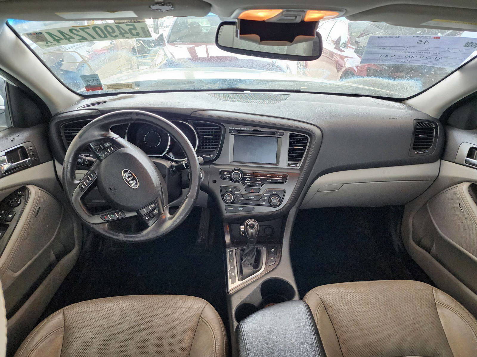 2013 KIA OPTIMA — 149532 Miles — Lot 17910 — Souq - Marhaba Auctions Used Cars - Image 7