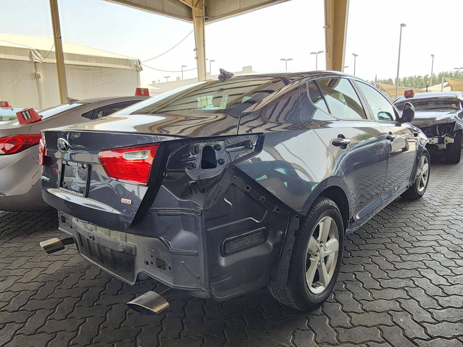 2015 KIA OPTIMA — 118614 Miles — Lot F5644838 — Souq - Marhaba Auctions Used Cars - Image 3
