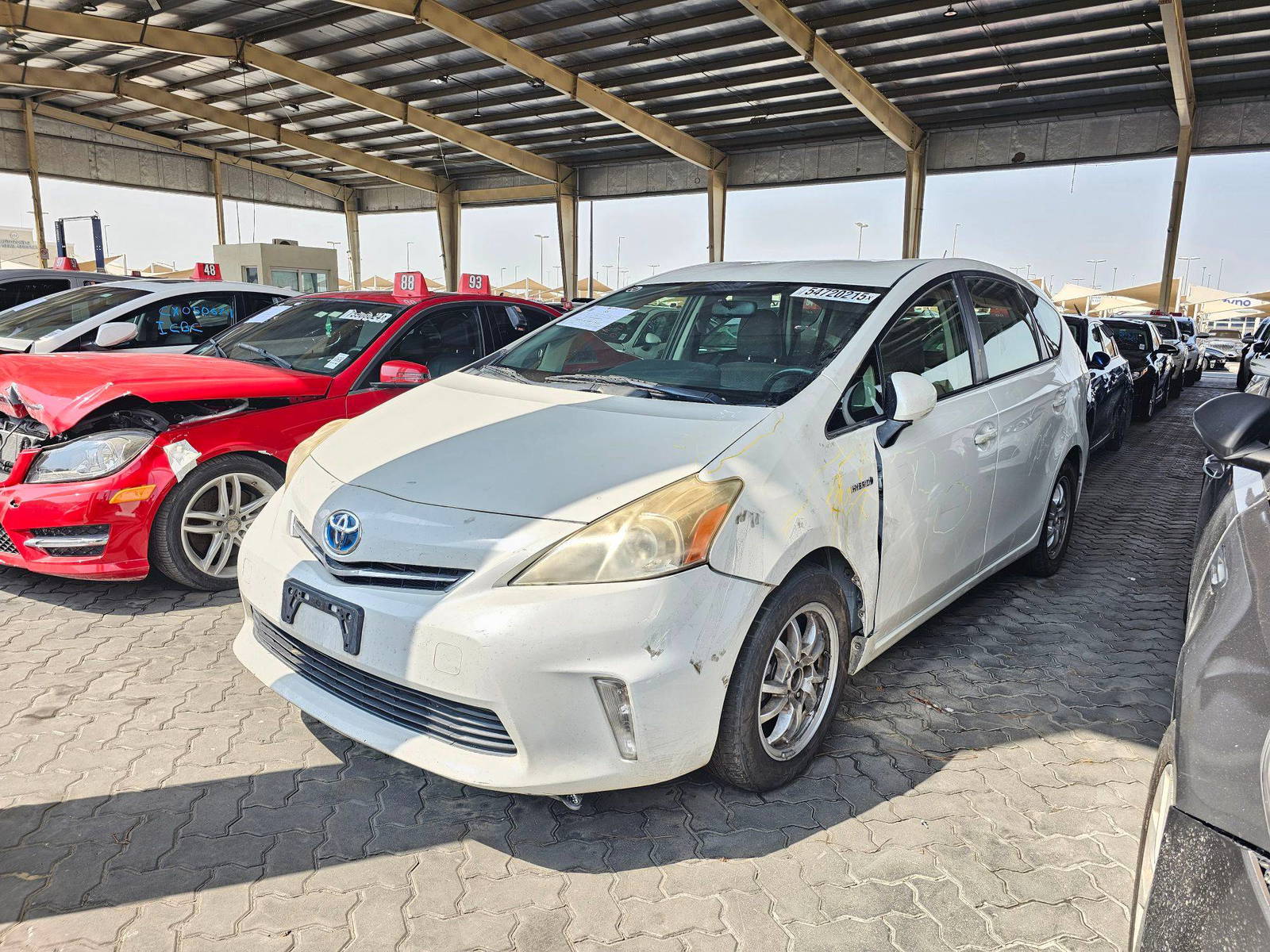 TOYOTA PRIUS V 2013 - Marhaba Auction Used Cars - Image 5