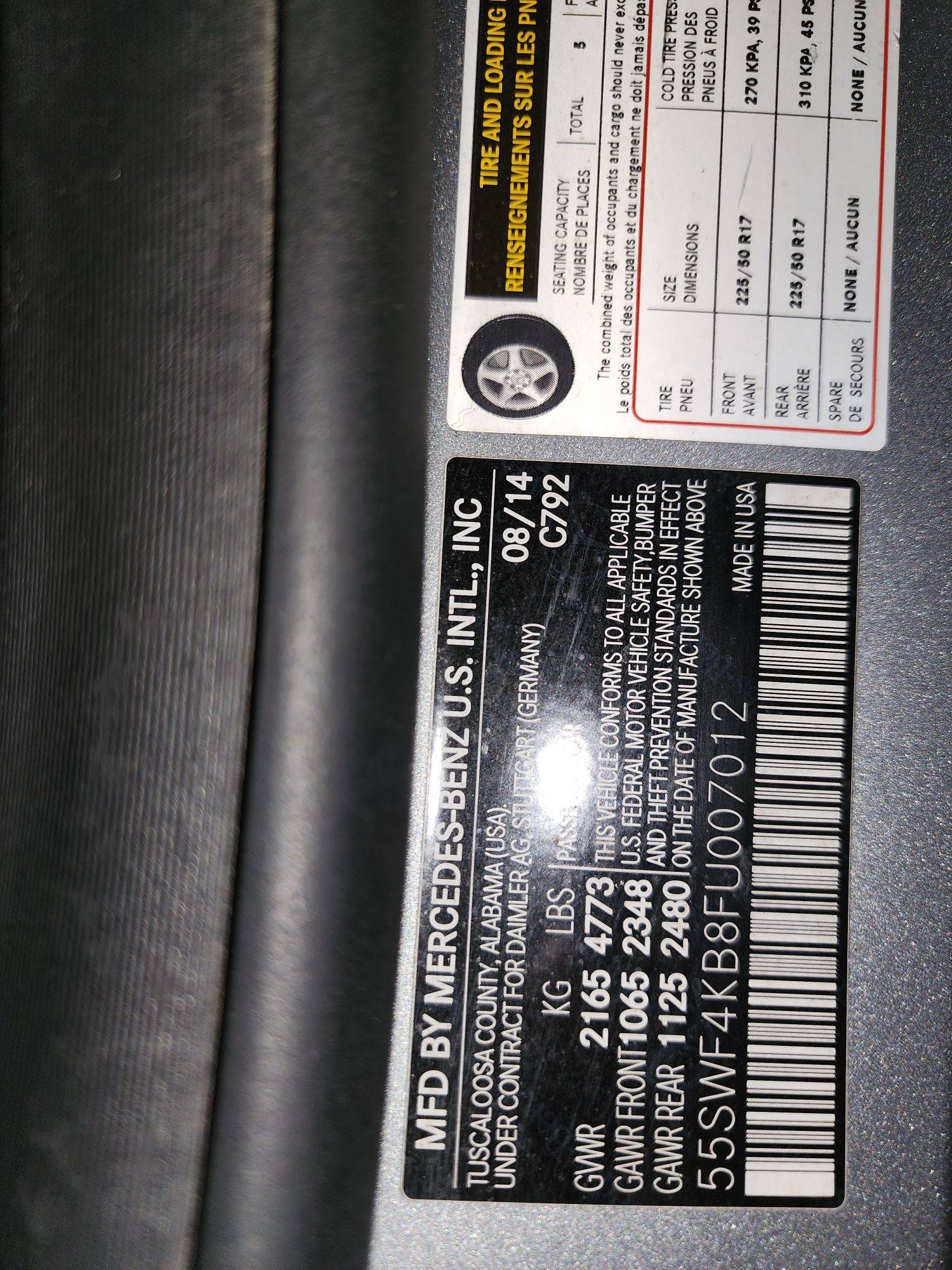 MERCEDES BENZ C300 2015 - Marhaba Auction Used Cars - Image 14