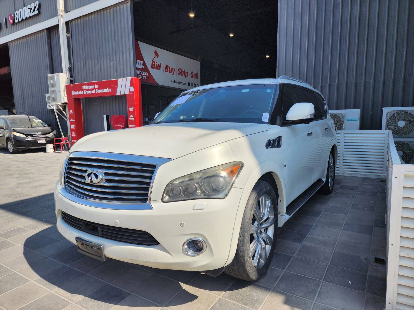 INFINITI QX80 2014 - Marhaba Auction Used Cars - Image 4