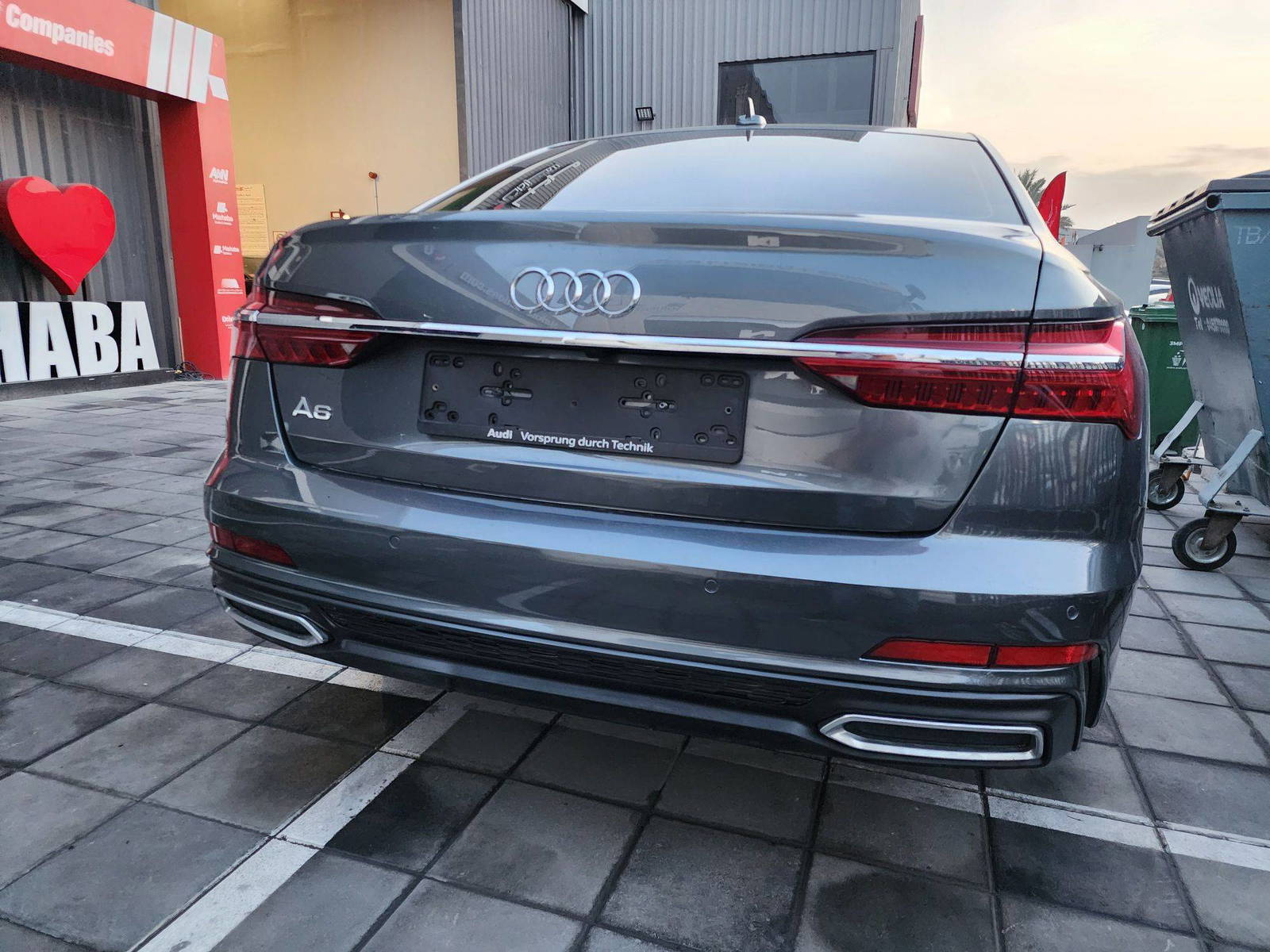 2020 AUDI A6 2.0T PREMIUM PLUS — 61591 KM — Lot 008806 — Al Quoz - Marhaba Auctions Used Cars - Image 5