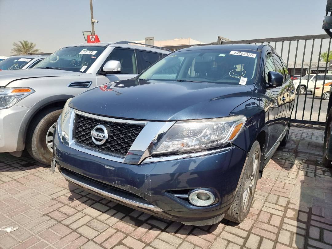 2013 NISSAN PATHFINDER — 261502 KM — Lot 686648 — Ind. 12 - Marhaba Auctions Used Cars - Image 3