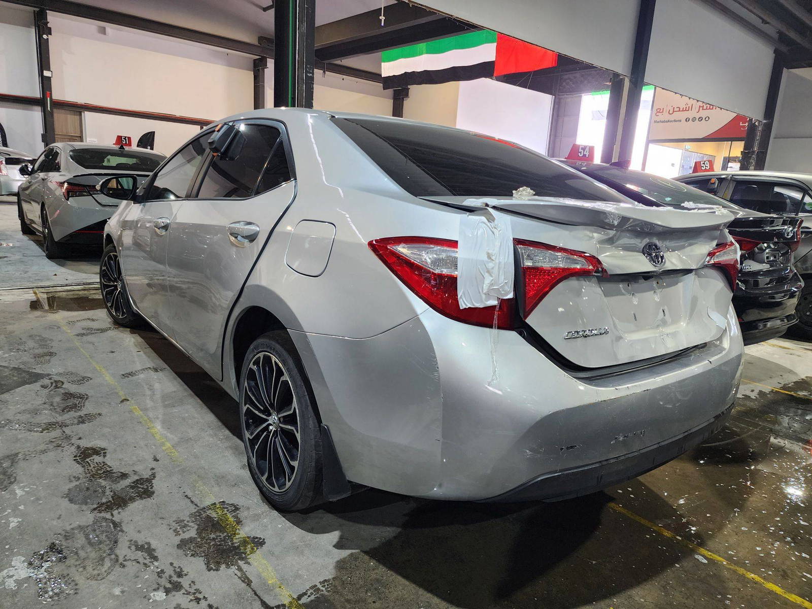 2016 TOYOTA COROLLA — 267089 KM — Lot HE1GC663109 — Al Quoz - Marhaba Auctions Used Cars - Image 6