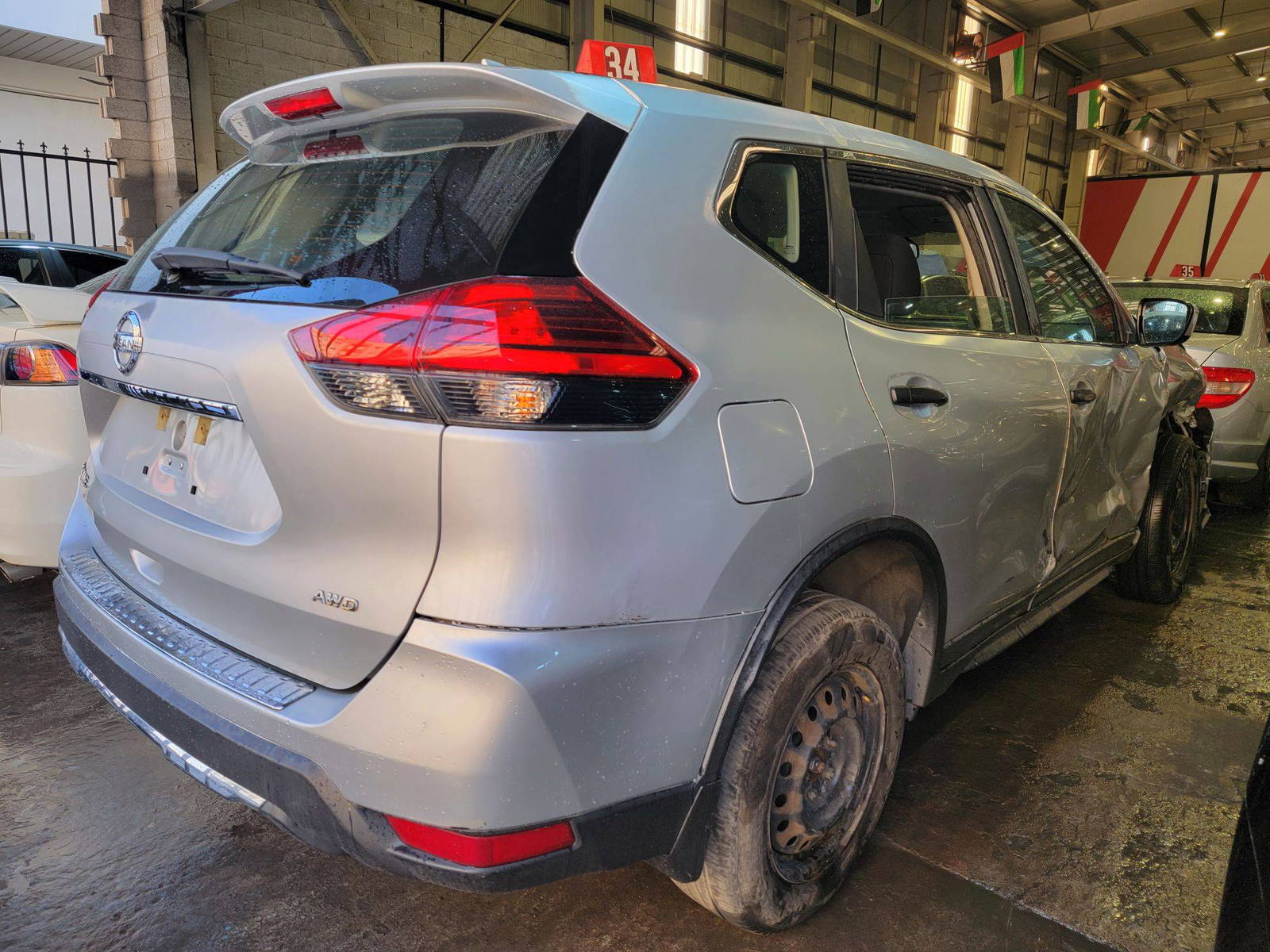 NISSAN ROGUE 2017 - Marhaba Auction Used Cars - Image 3