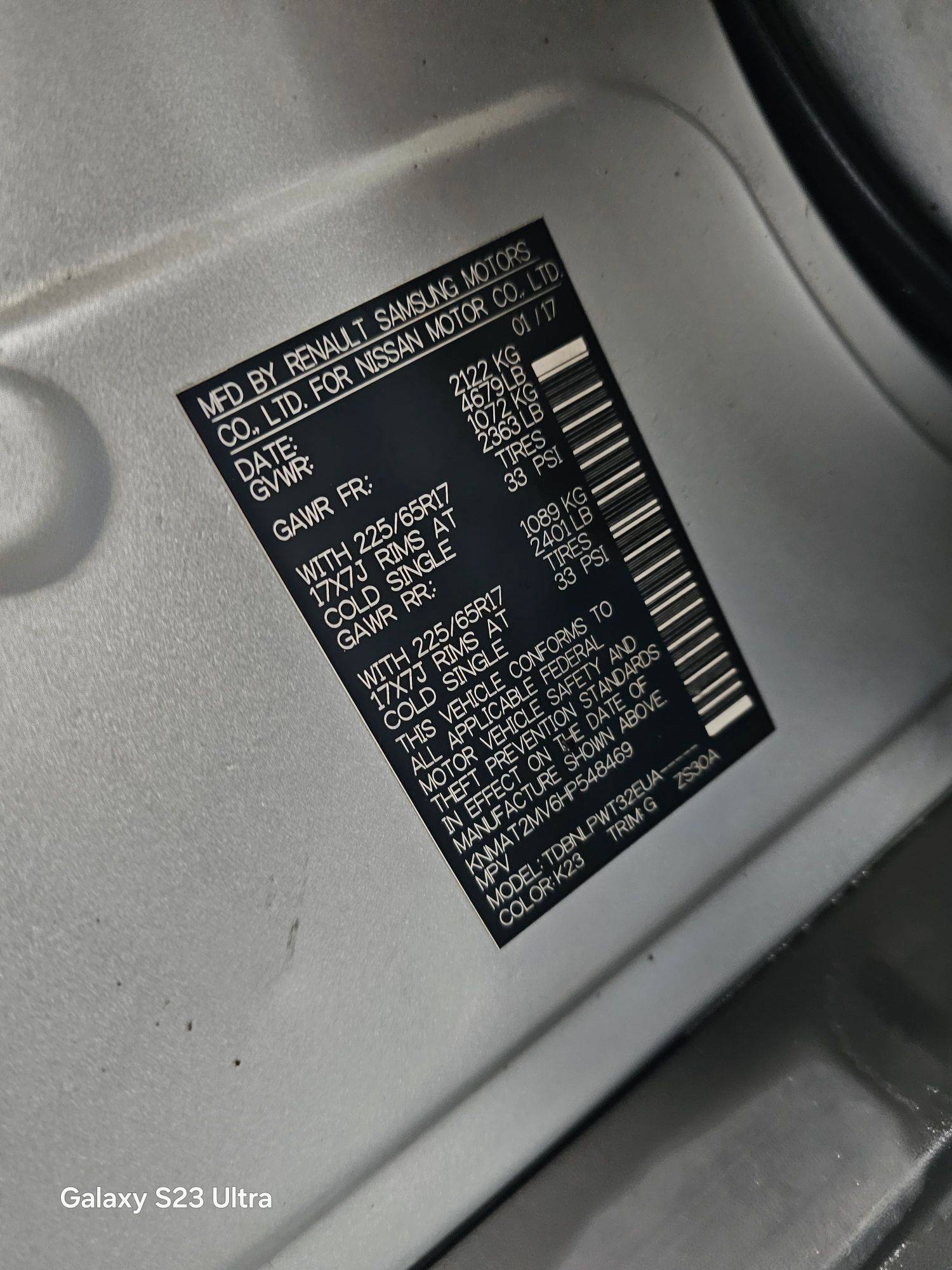 NISSAN ROGUE 2017 - Marhaba Auction Used Cars - Image 8