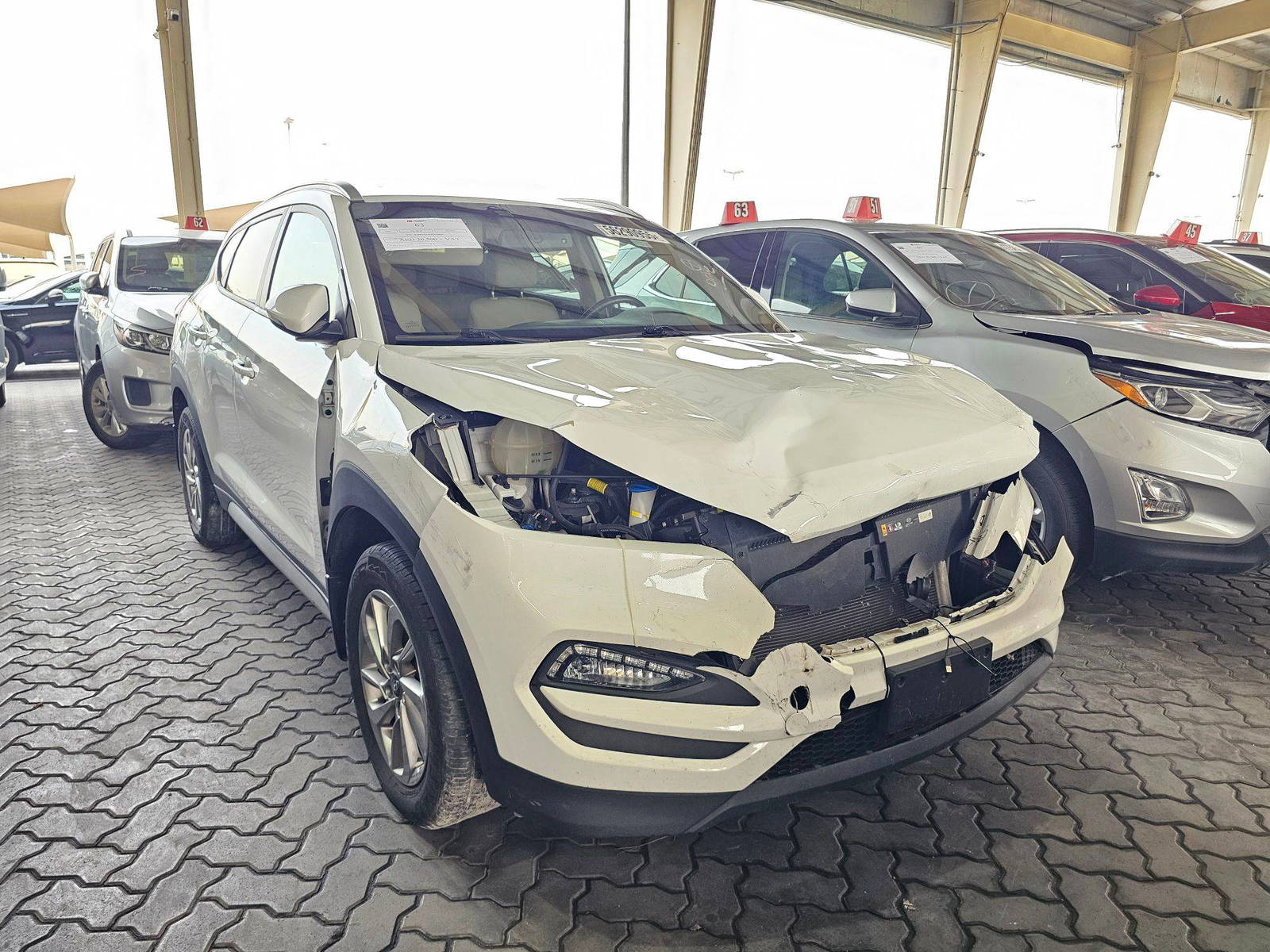2018 HYUNDAI TUCSON — 98207 Miles — Lot 45JU670034 — Main - Marhaba Auctions Used Cars - Image 4